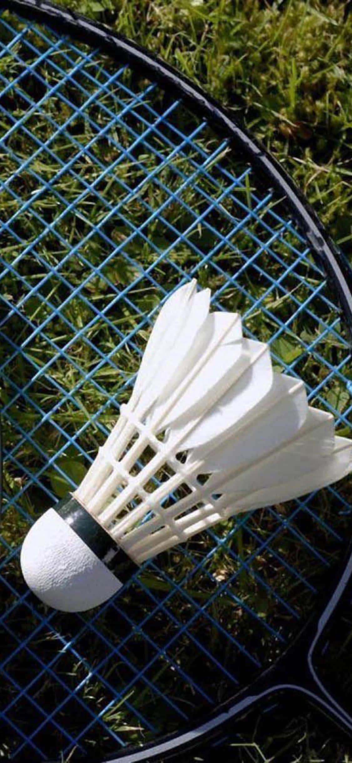 iPhone Xs Badminton Background Picha ya Ukuta