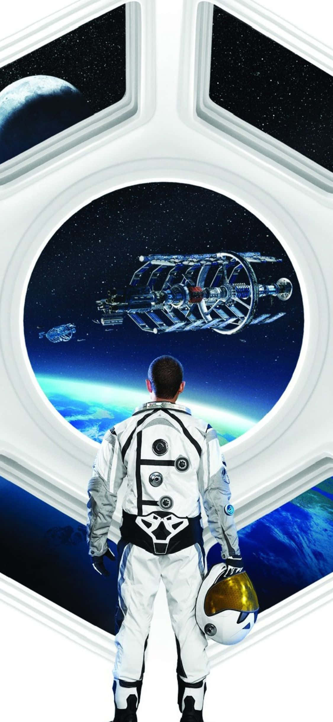Picha ya iPhone XS Civilization Beyond Earth Mwanaanga Picha ya Ukuta