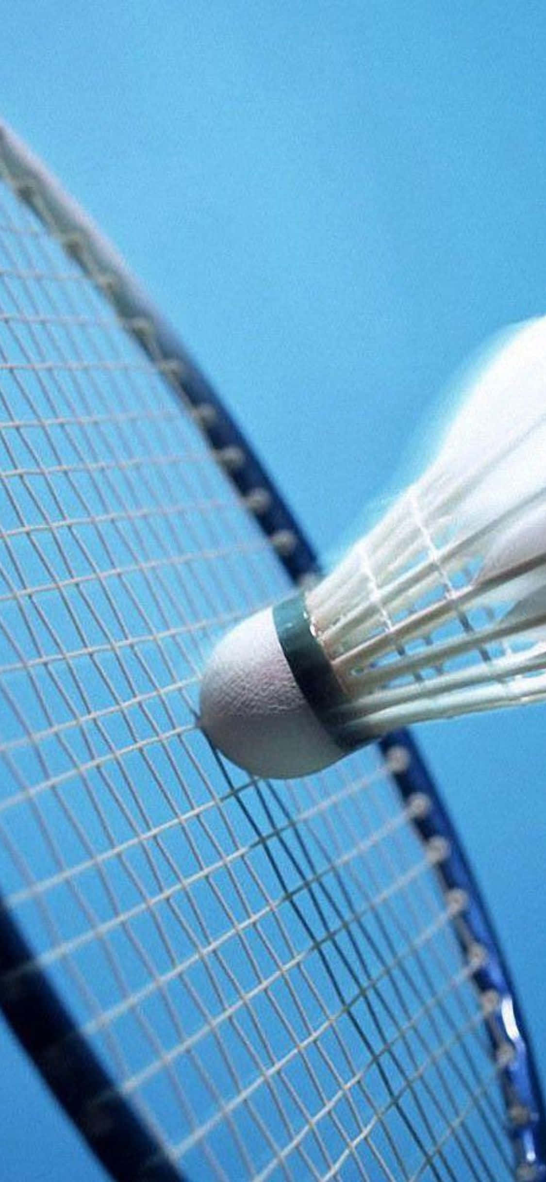 iPhone Xs Mandhari ya Badminton Picha ya Ukuta
