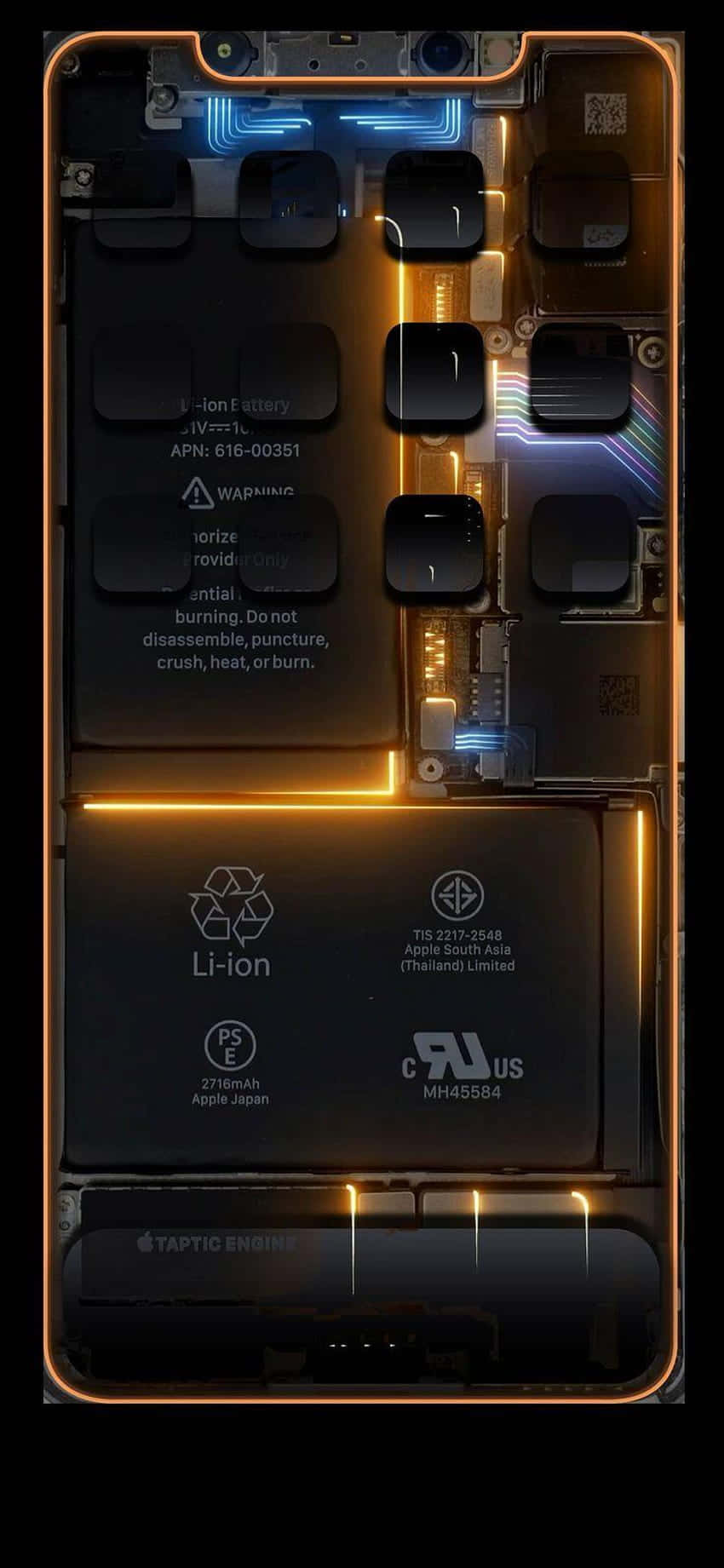 iPhone Xs Max Apple Background Sehemu za Nje Picha ya Ukuta