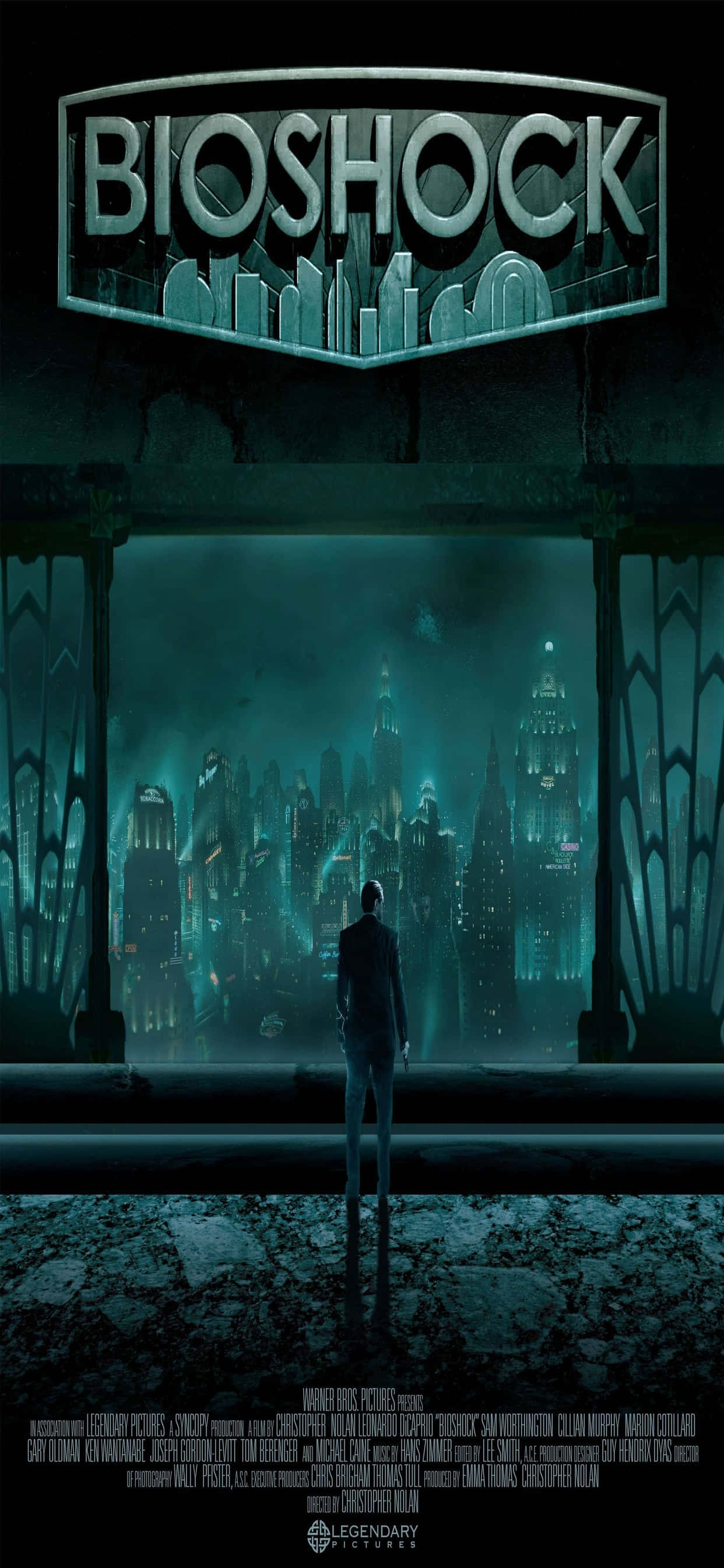 iPhone Xs Max Bioshock Infinite Portrait Underworld Background Picha ya Ukuta