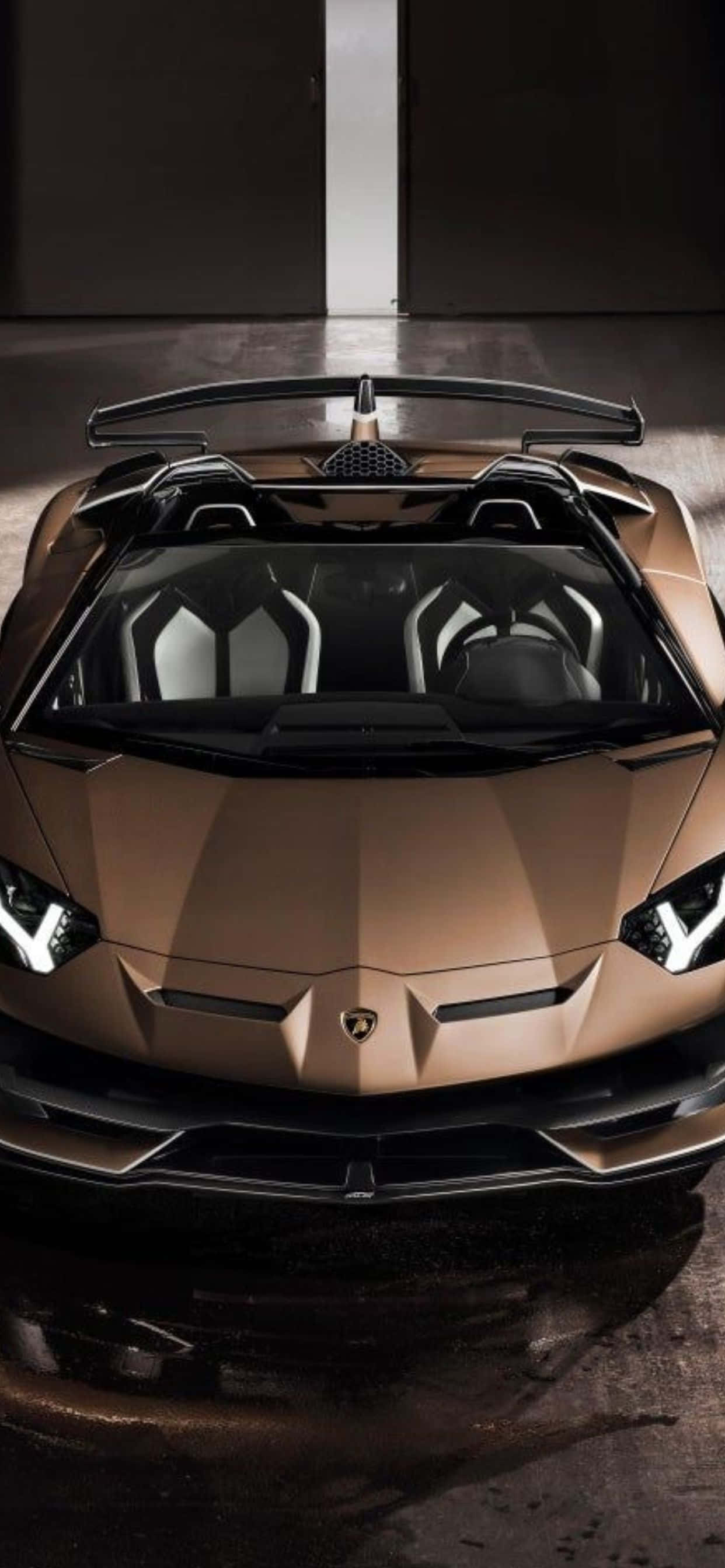 iPhone XS Max Lamborghini Sesto Elemento Background Picha ya Ukuta