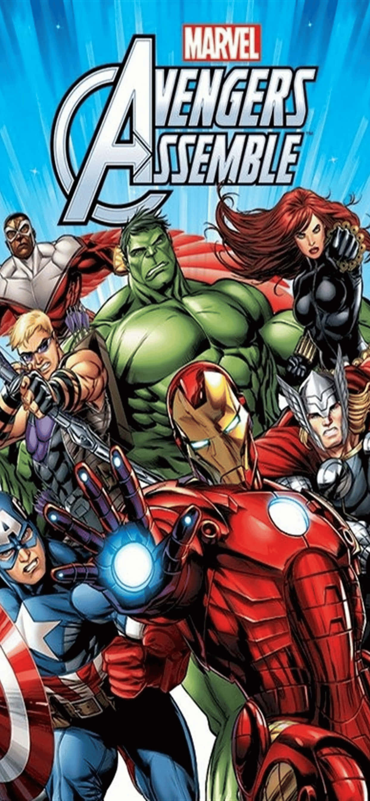 iPhone XS Max Marvel Hulk Na Black Widow Background Picha ya Ukuta