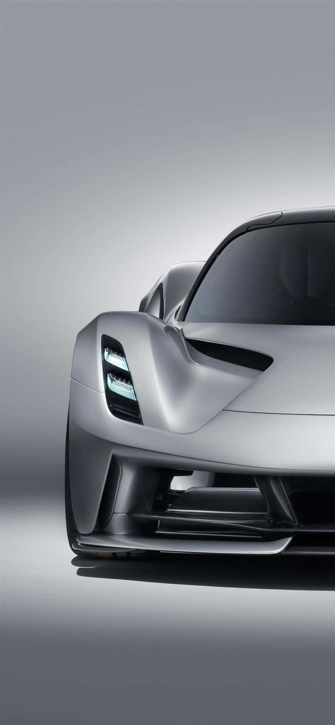 iPhone XS Max Project Cars 2 Silver Aspark Owl Background Picha ya Ukuta