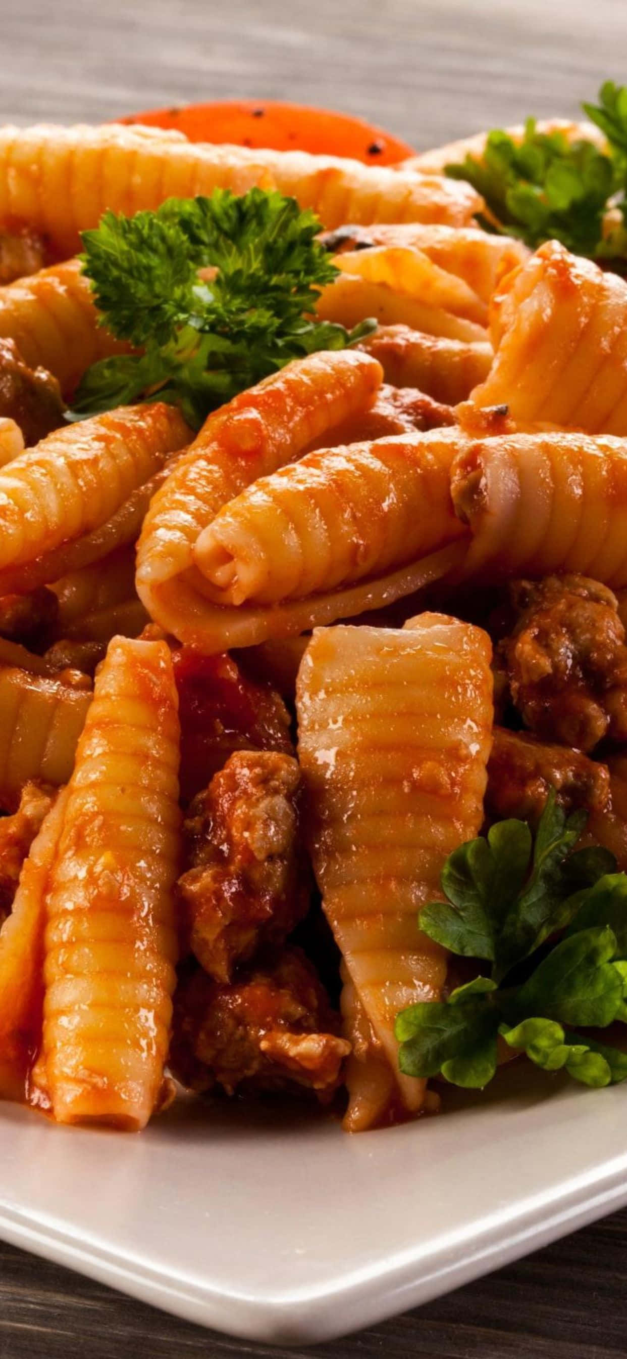 iPhone Xs Pasta Background Picha ya Ukuta