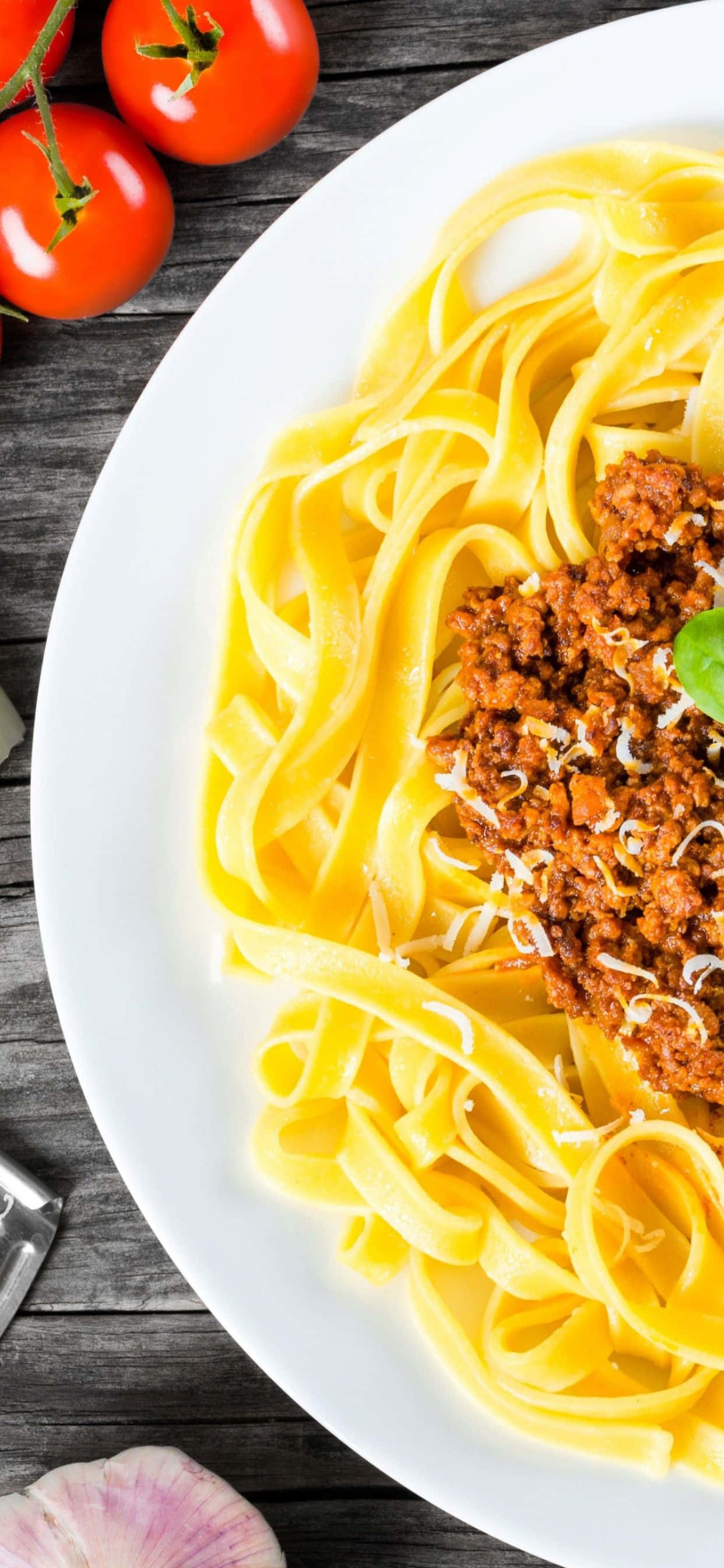 iPhone Xs Pasta Background Picha ya Ukuta