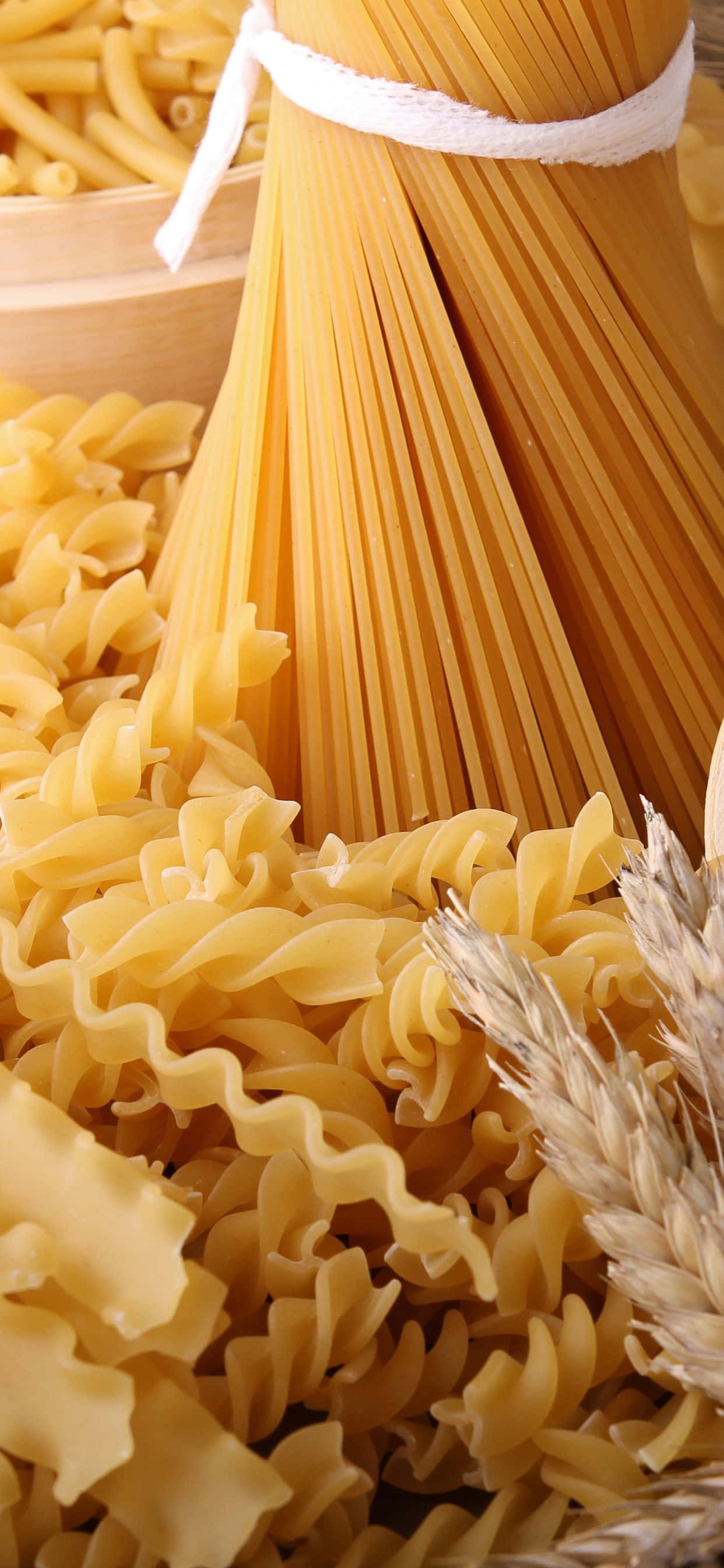 iPhone Xs Pasta Background Picha ya Ukuta