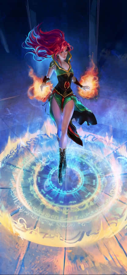 iPhone Xs Runescape Background Ariane The Sorceress Picha ya Ukuta