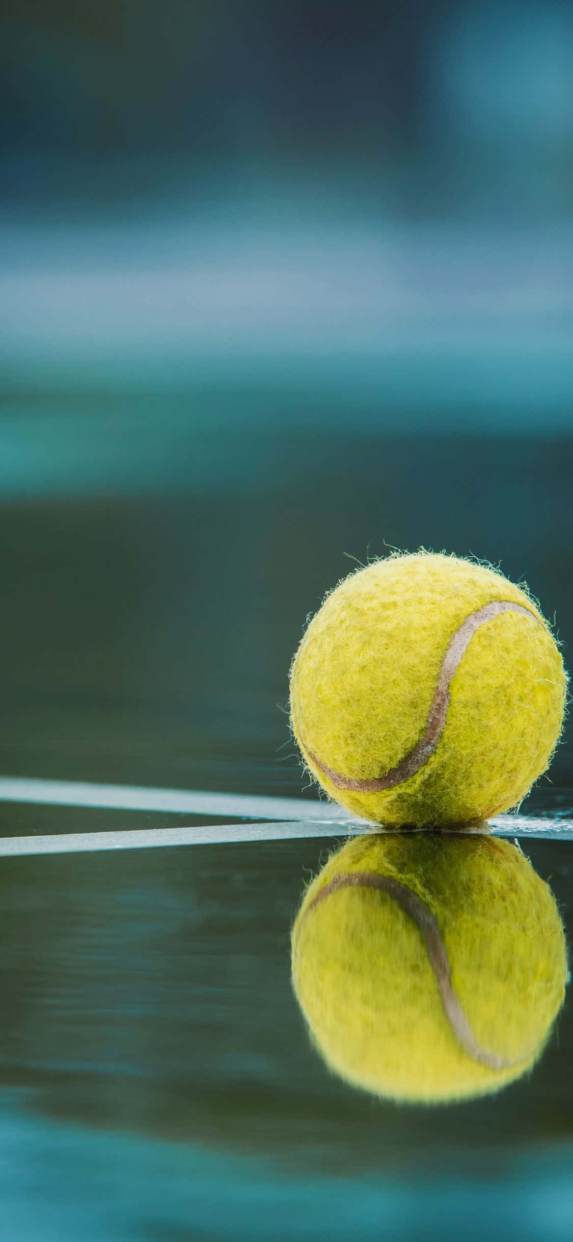 iPhone Xs Tennis Background Picha ya Ukuta