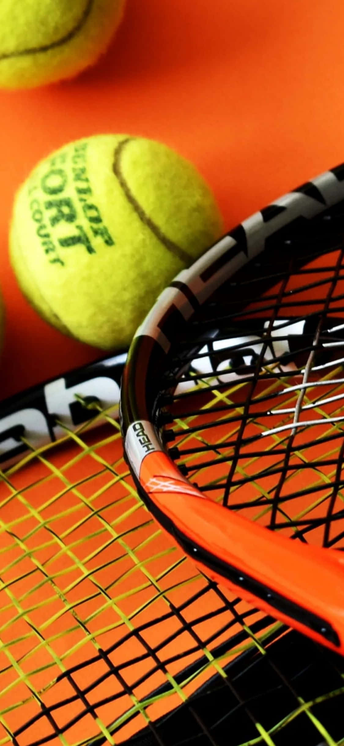 iPhone Xs Tennis Background Picha ya Ukuta