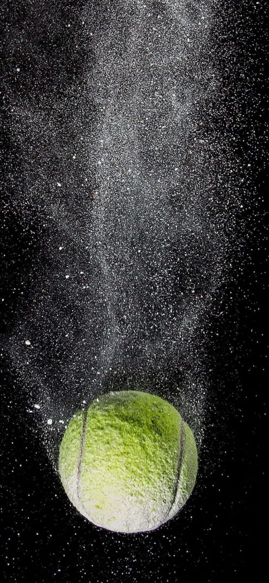iPhone Xs Tennis Background Picha ya Ukuta