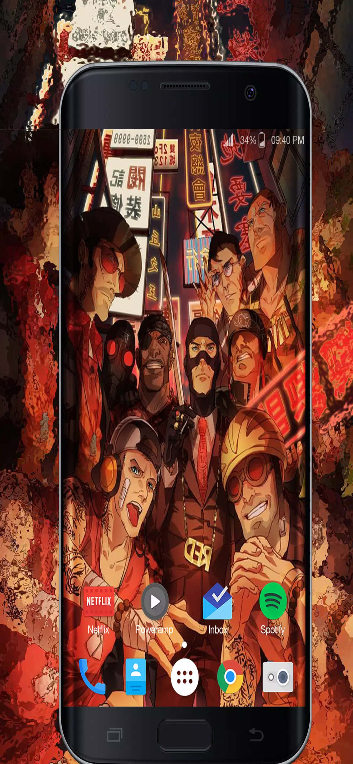 iPhone Xs Tf2 Background Skrini ya Android ya Timu Nyekundu Picha ya Ukuta