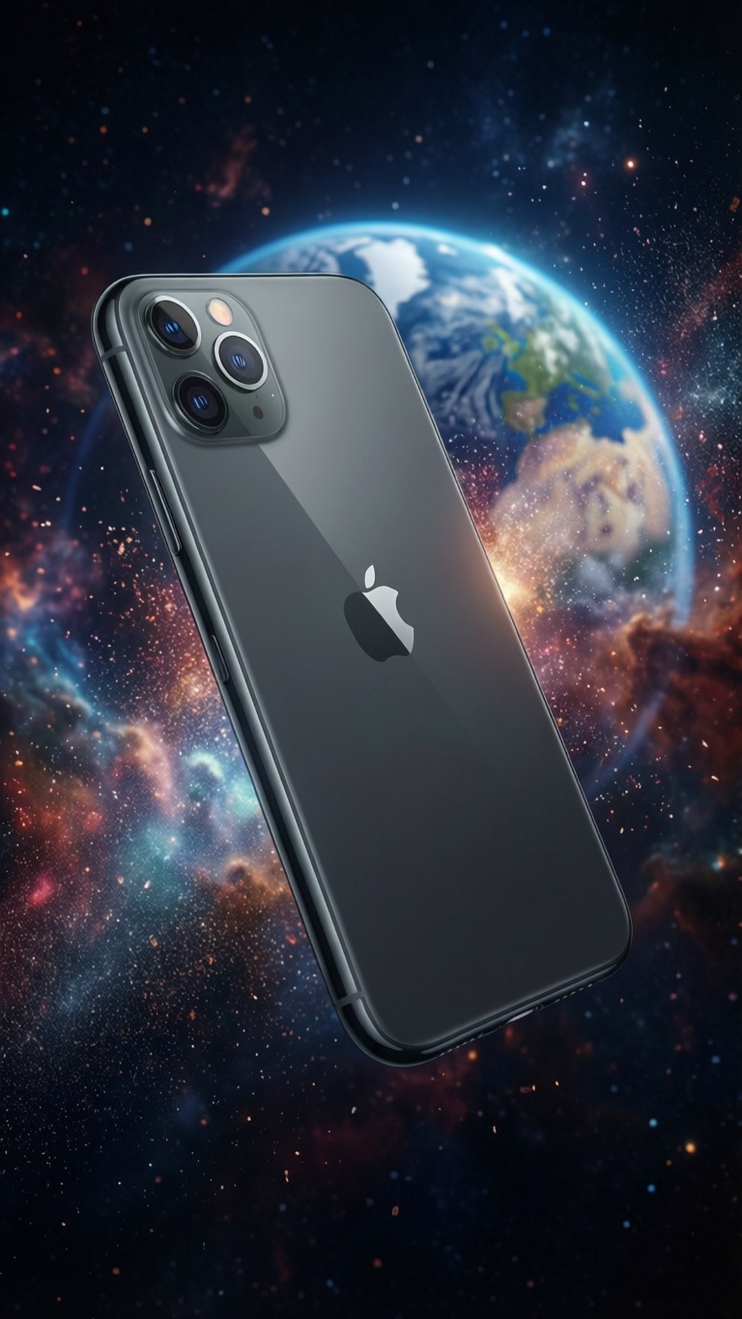iPhone ya Galactic Picha ya Ukuta