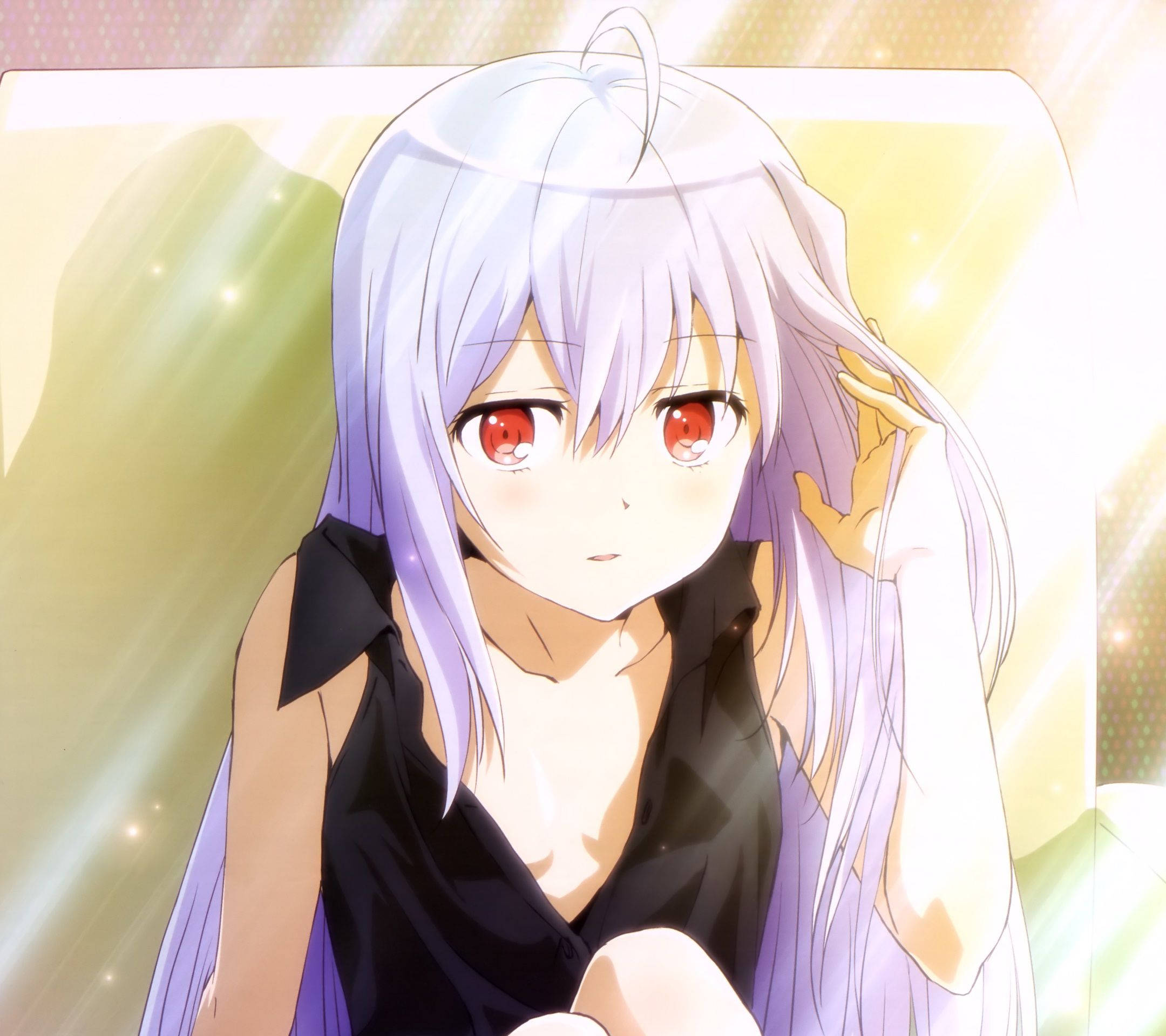 Isla ya Anime Kawaii Plastic Memories Picha ya Ukuta