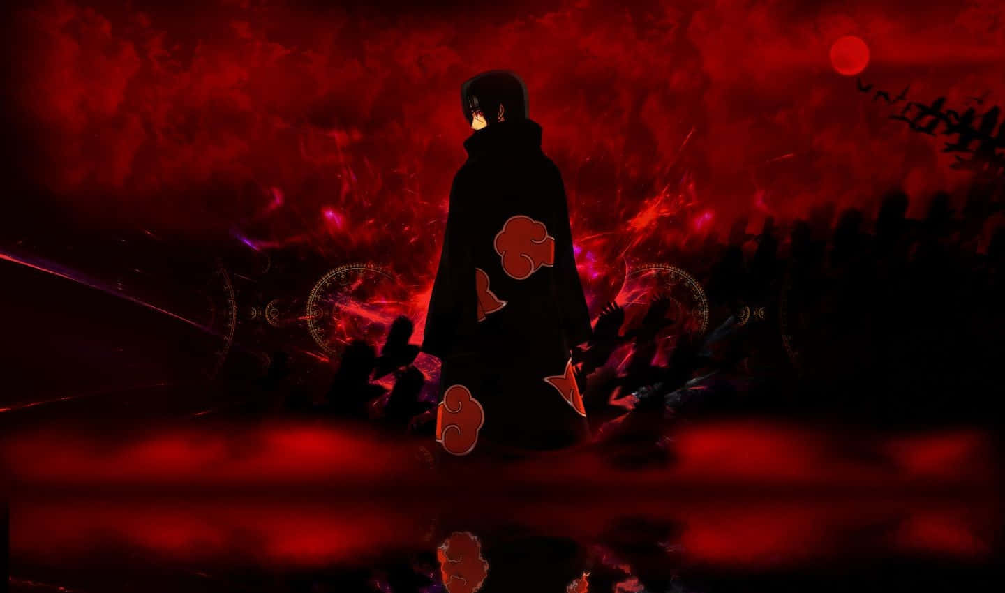 Itachi Uchiha - Mchungaji wa Ajabu Picha ya Ukuta