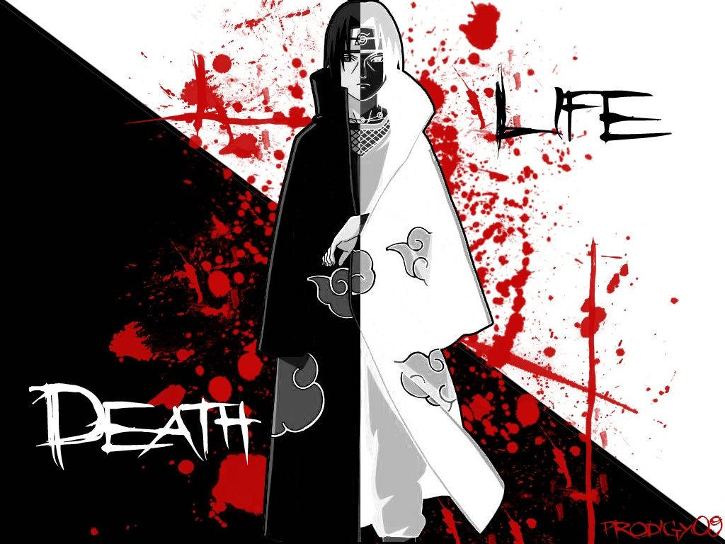 Itachi Uchiha, mwanachama wa ukoo maarufu wa Uchiha Picha ya Ukuta