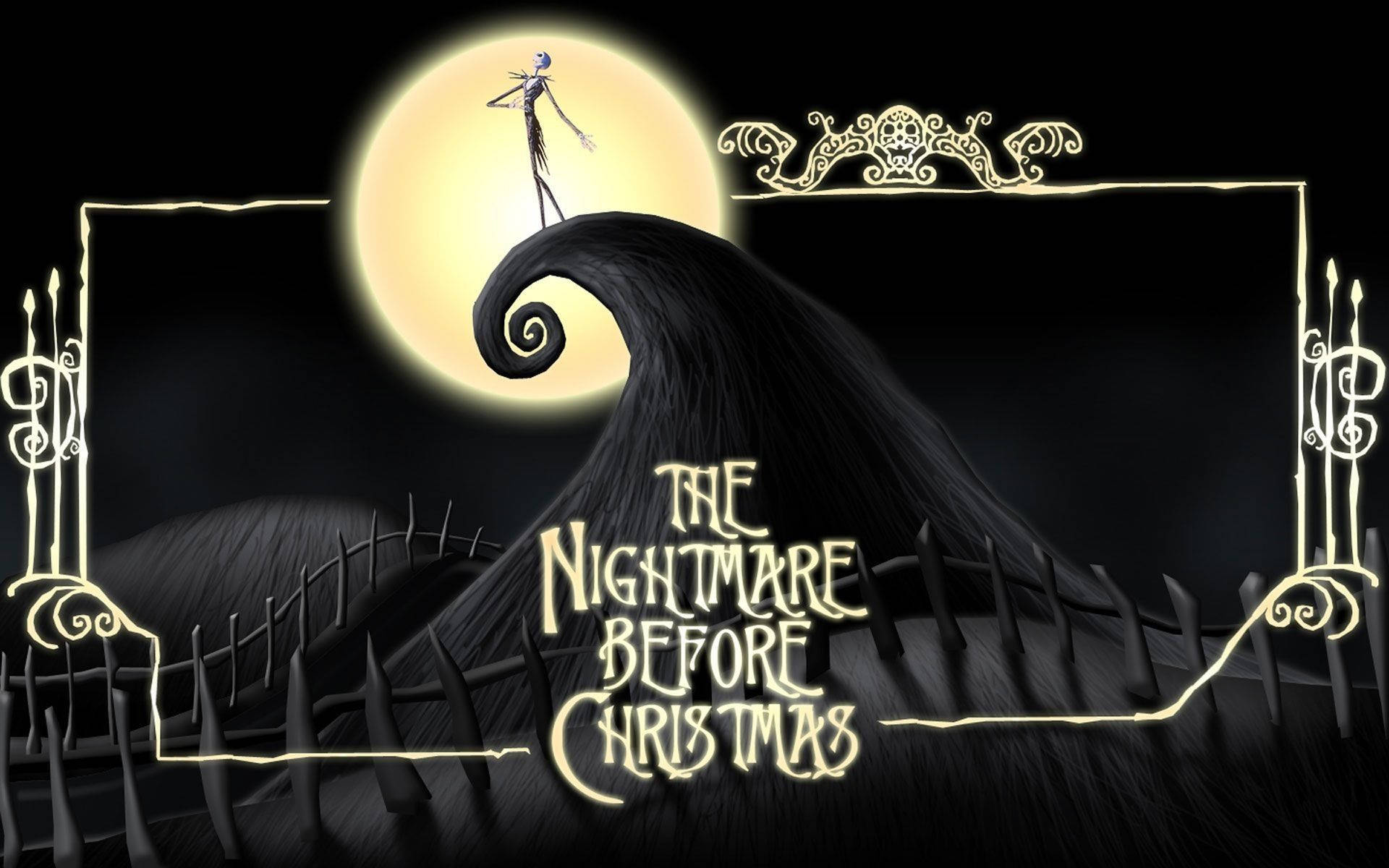 Jack kutoka The Nightmare Before Christmas Picha ya Ukuta