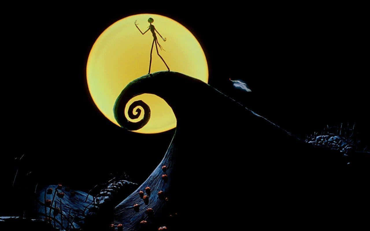Jack Skellington, Mfalme wa Pumpkins wa Mji wa Halloween Picha ya Ukuta