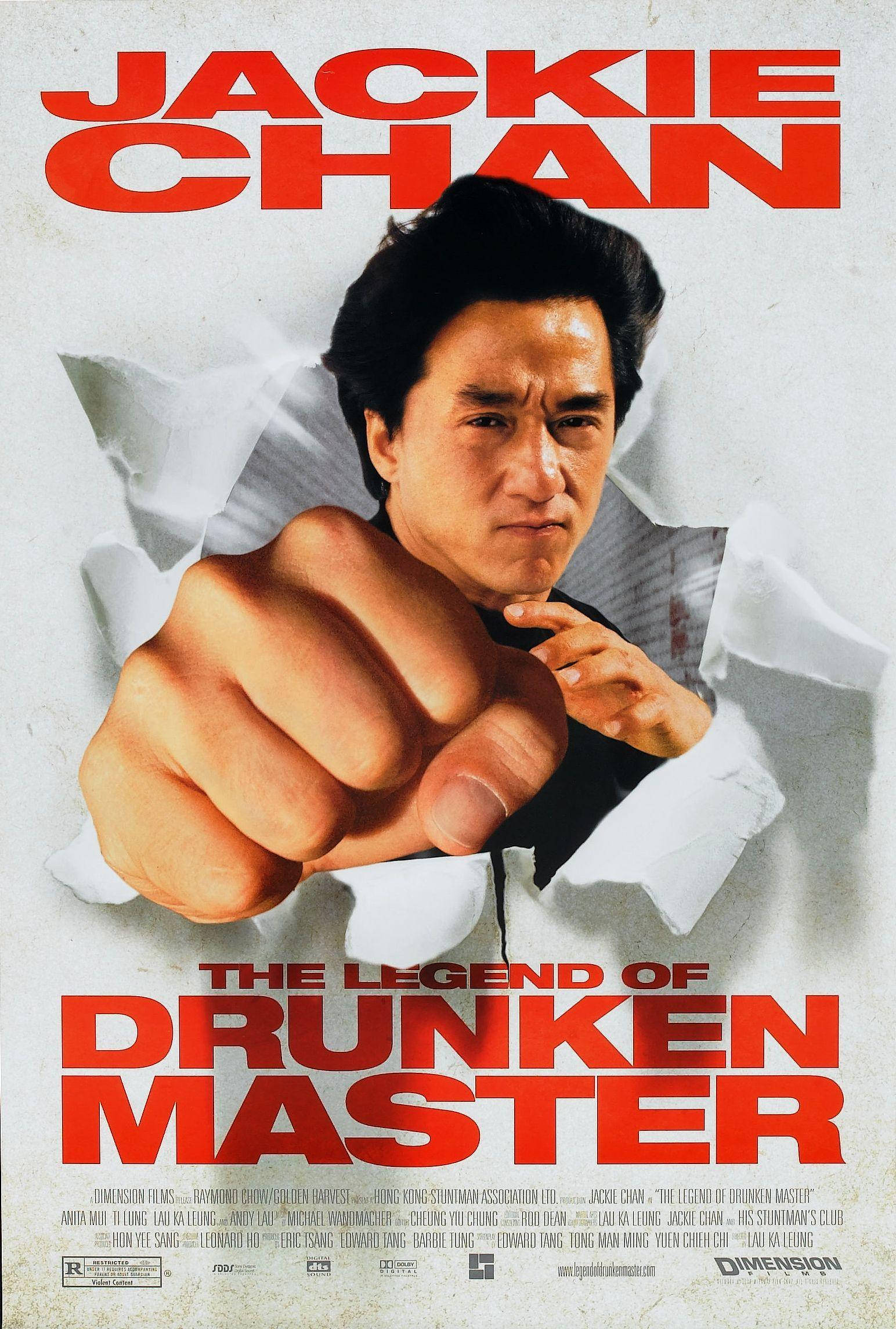 Jackie Chan Spotlight - Movie Poster Art Picha ya Ukuta
