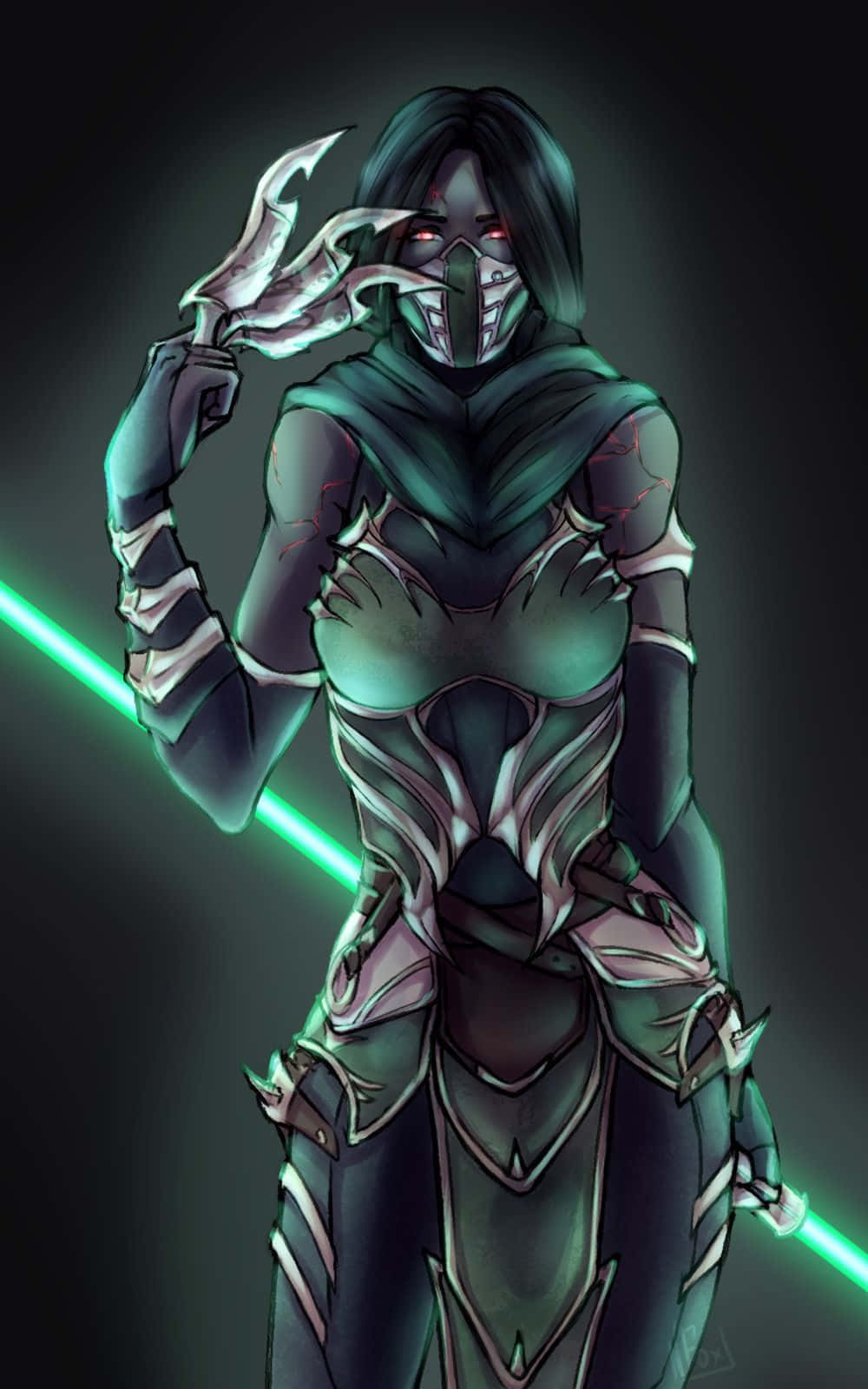 Jade Unveils Her Deadly Presence in Mortal Kombat Picha ya Ukuta