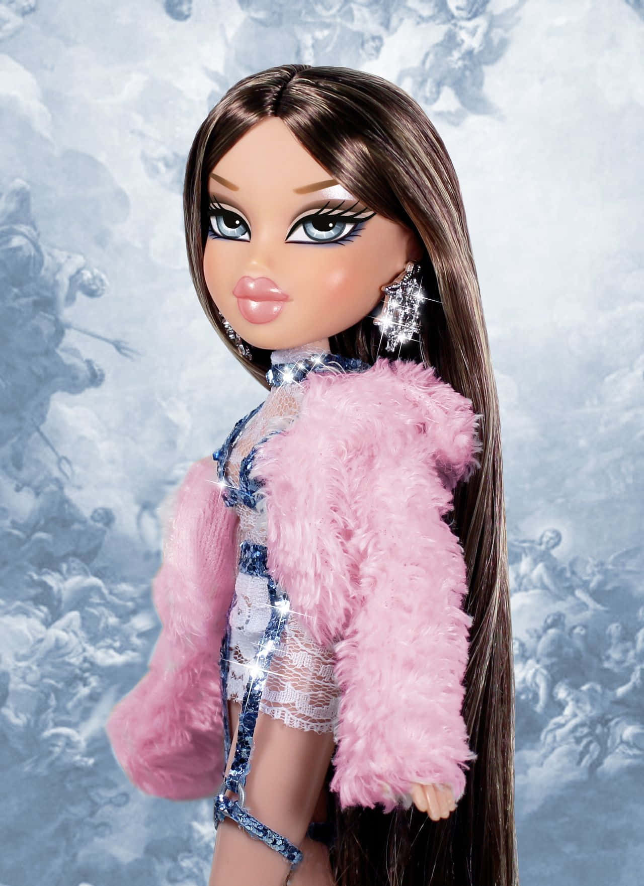 Jade ya Bratz Doll ya Kiaesthetic Picha ya Ukuta