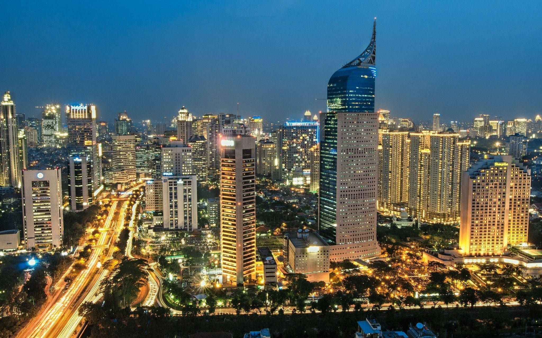 Jakarta Business Center Picha ya Ukuta