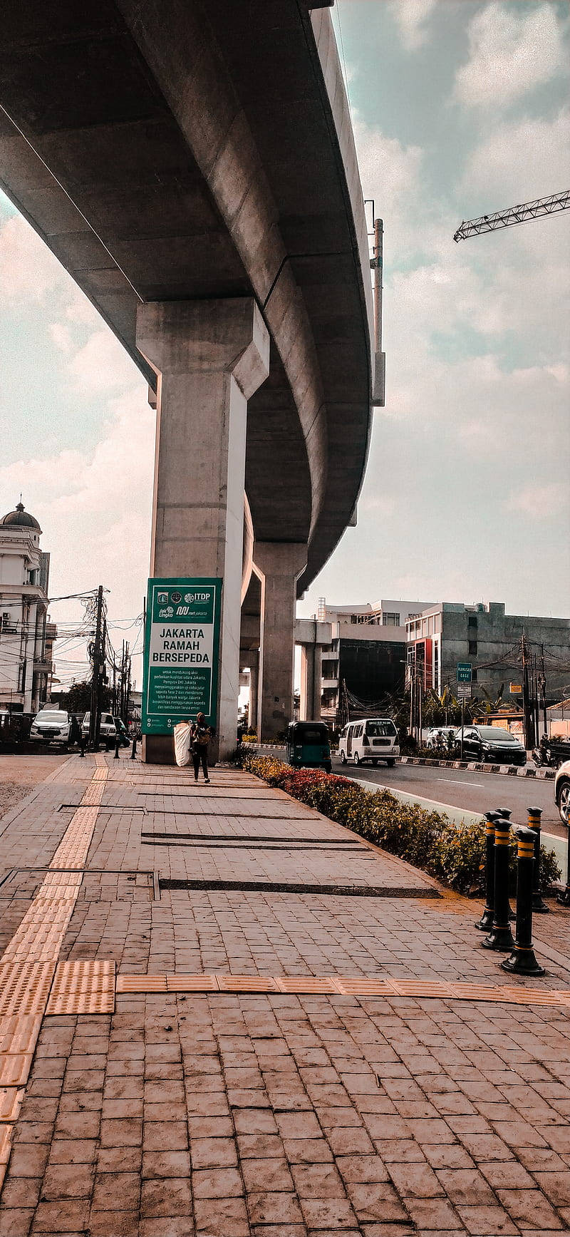 Jakarta Ramah Bersepedah Picha ya Ukuta