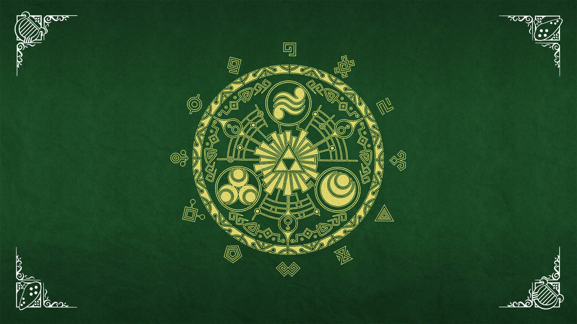 Jalada la Kitabu cha The Legend of Zelda Picha ya Ukuta