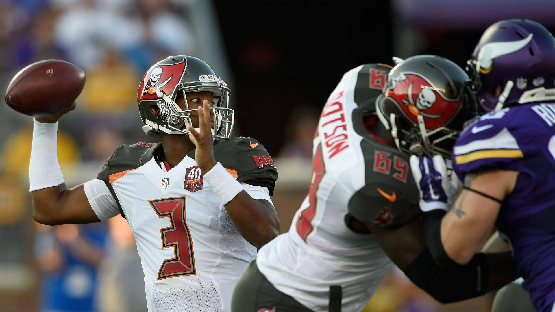 Jameis Winston Mchezaji Bora wa Kandanda Picha ya Ukuta