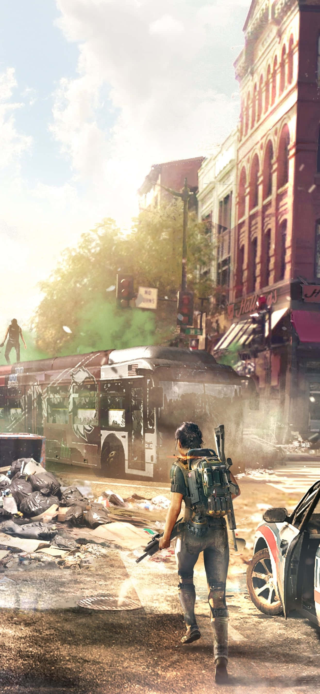 Jaribu Dark Zone na The Division sasa kwenye iPhone Xs Max Picha ya Ukuta