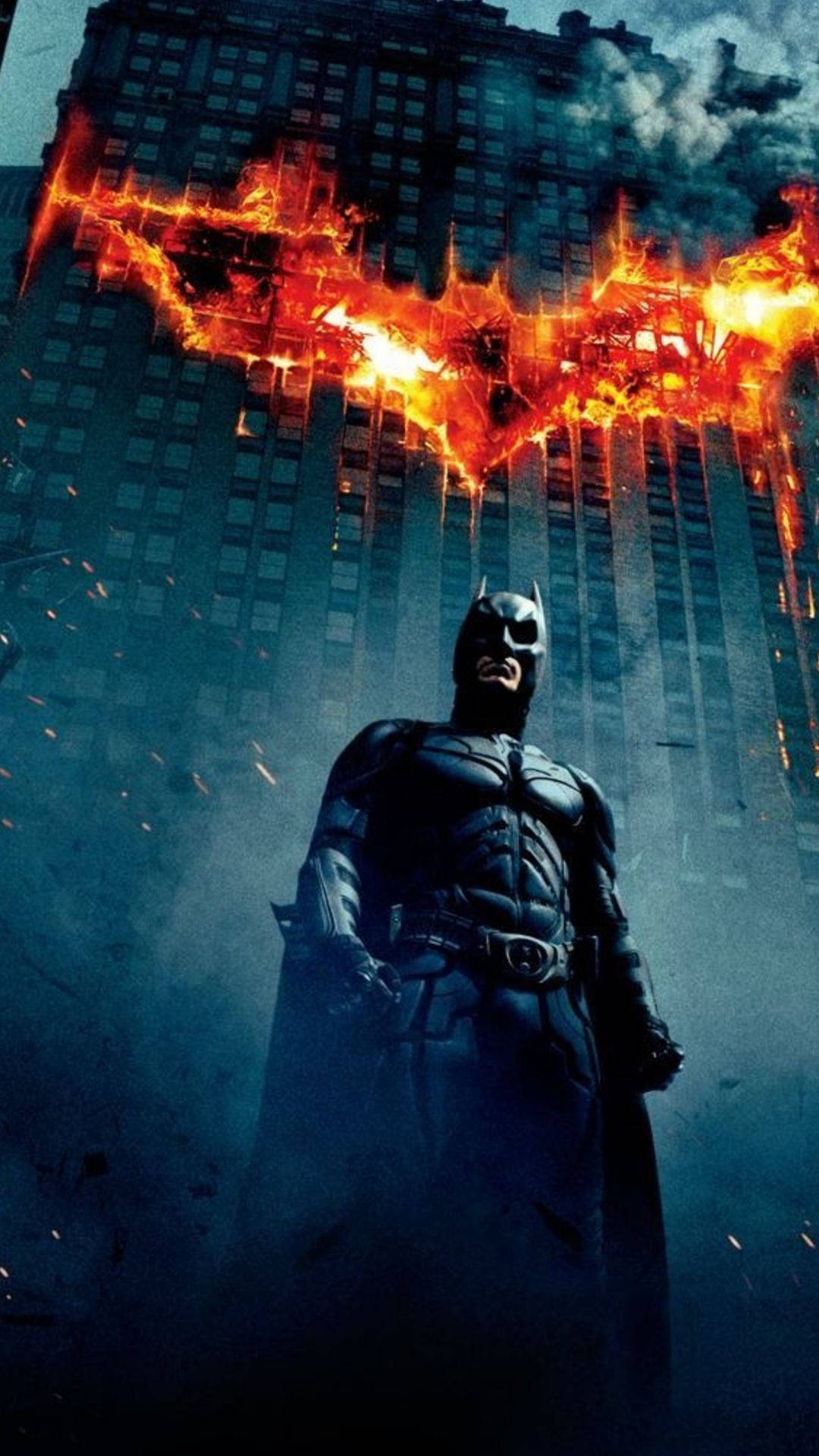 Jengo Linachoma Batman Arkham Knight iPhone Picha ya Ukuta