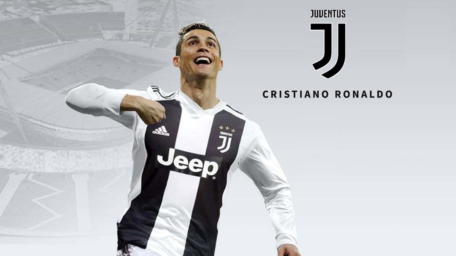 Jezi ya Timu ya Jeep ya Cristiano Ronaldo wa Galaxy ya Kandanda Picha ya Ukuta