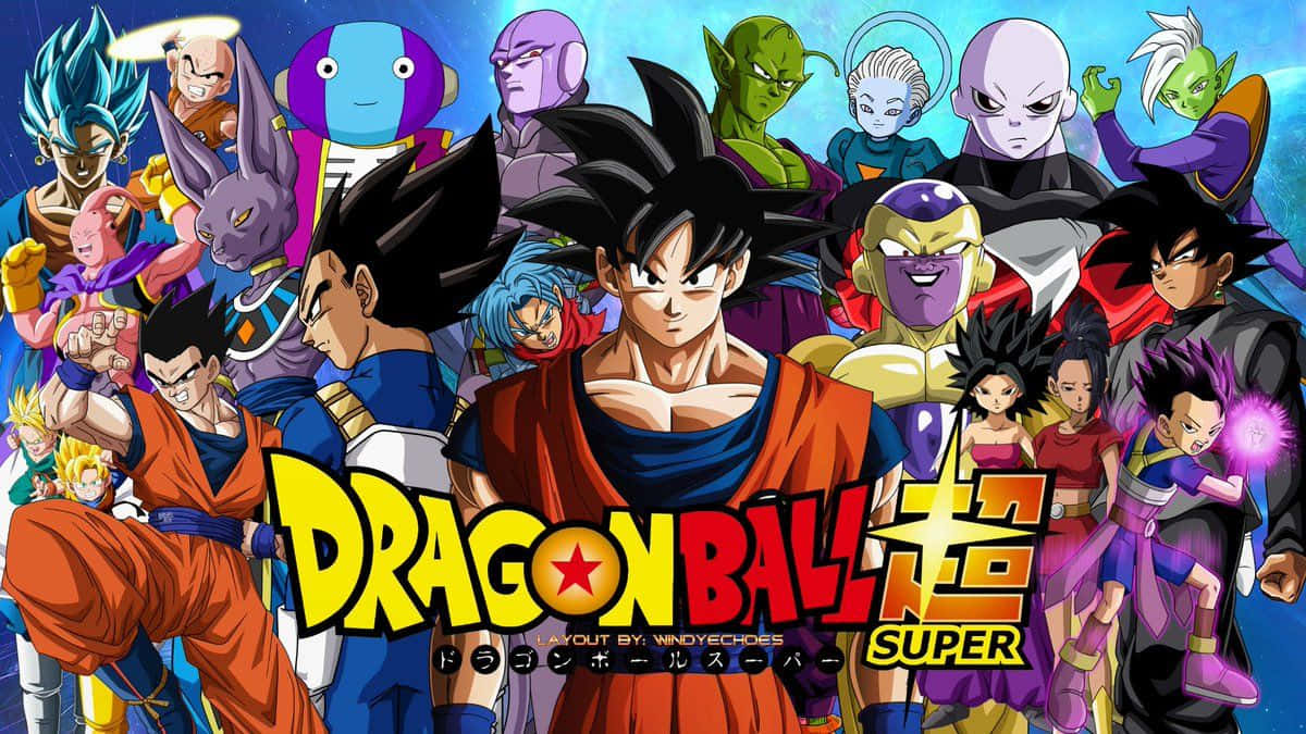 Jiandae Kwa Hatua na Dragon Ball Super Picha ya Ukuta