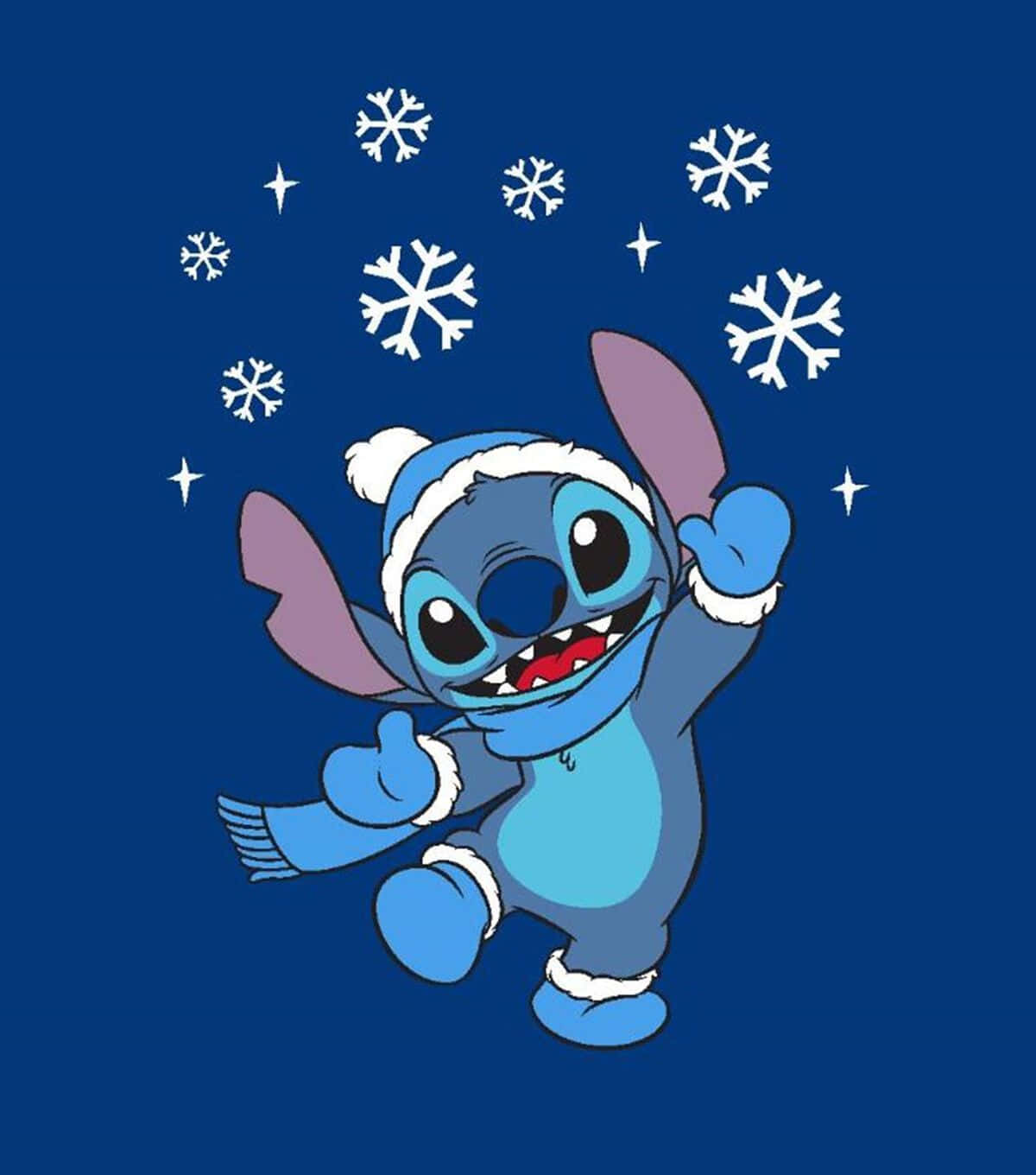 Jiandae kwa Sikukuu na picha hii ya Krismasi ya Disney yenye furaha Picha ya Ukuta