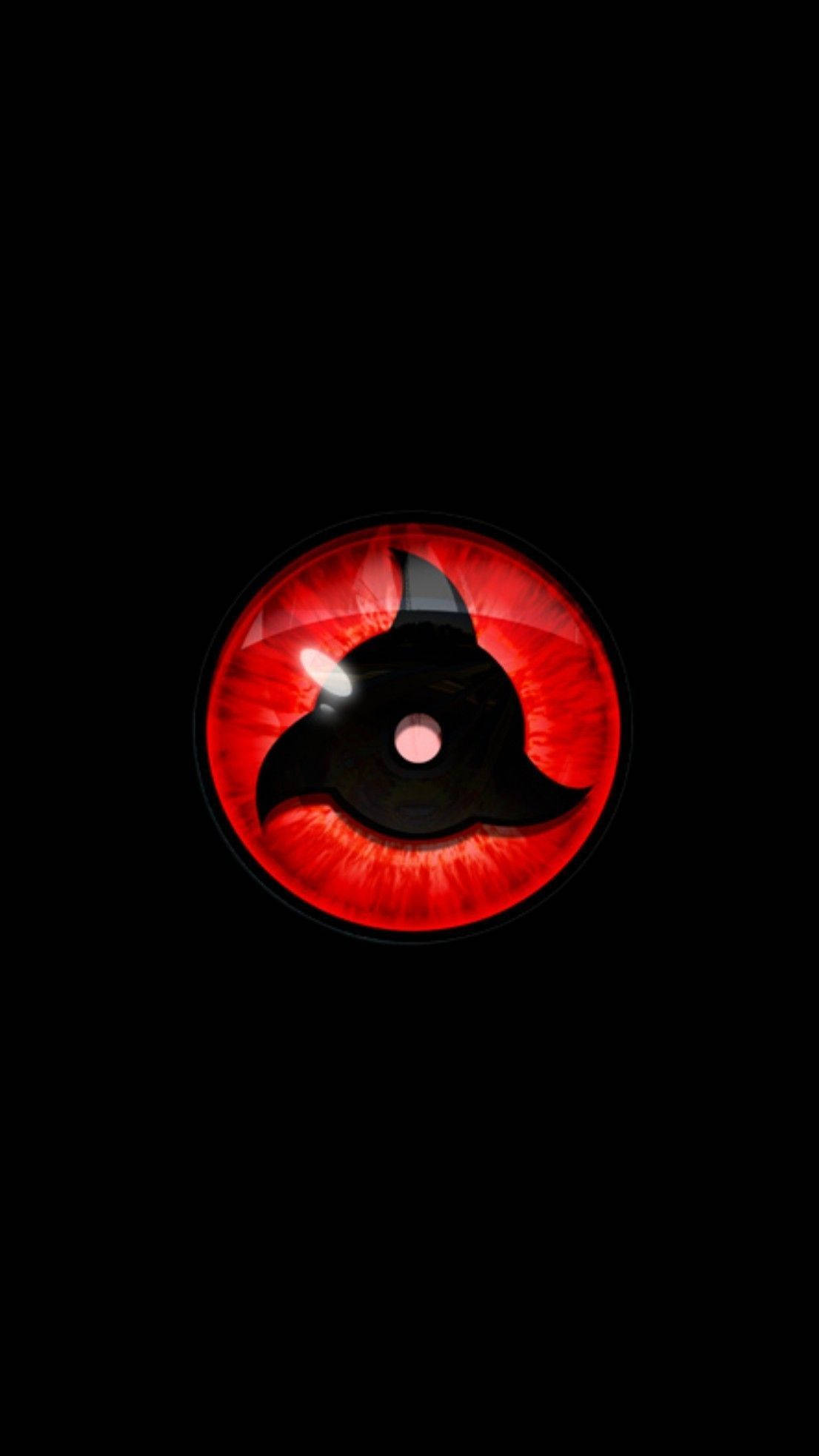 Jicho la Sharingan Katika Maisha Halisi Picha ya Ukuta