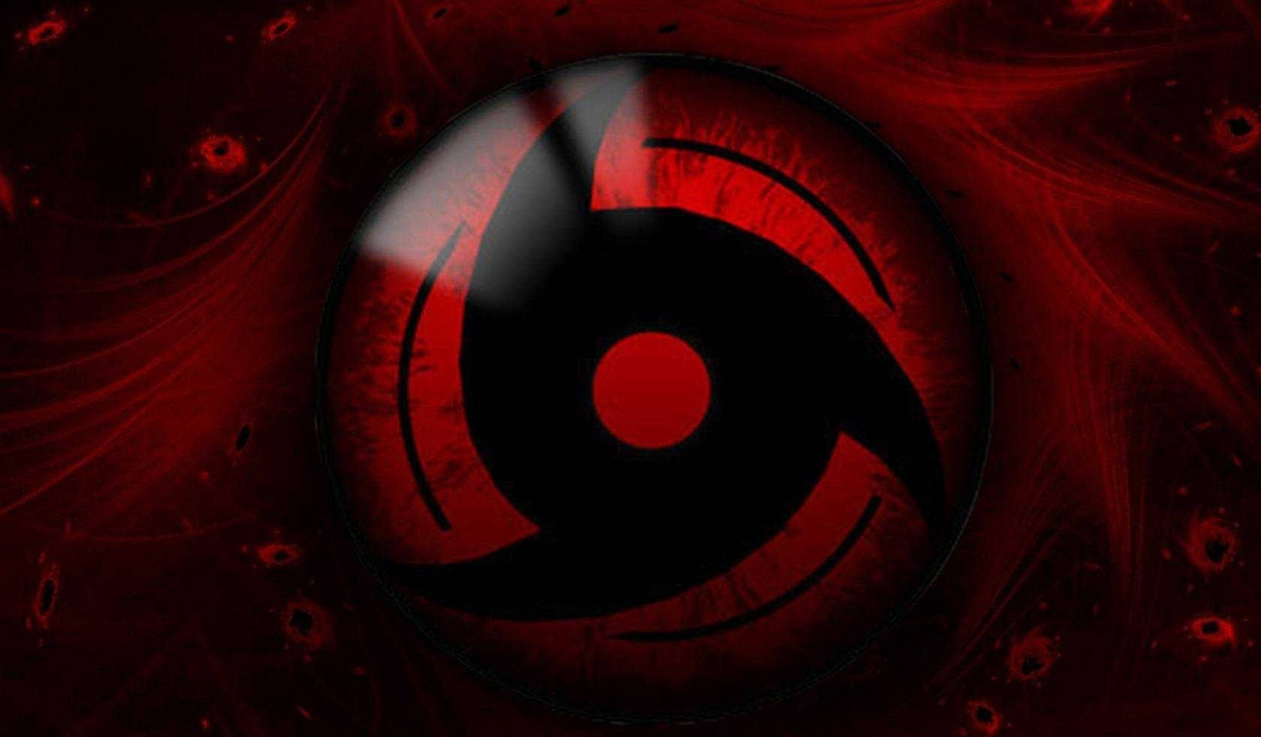 Jicho la Sharingan la Naruto Moja kwa Moja Picha ya Ukuta