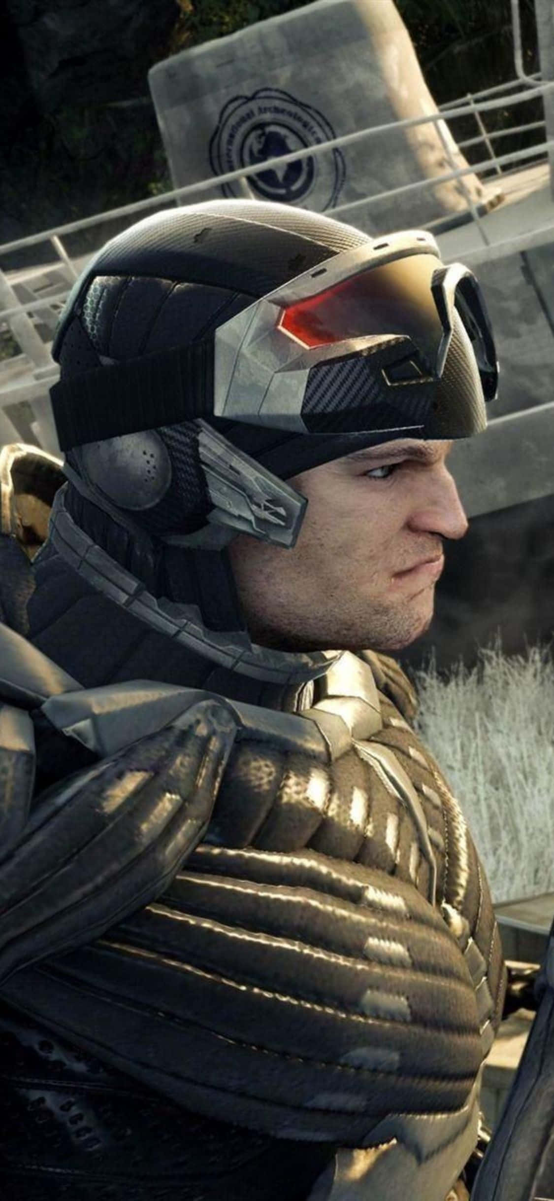 Jihadi katika mchezo wa hatua wa Crysis 3. Picha ya Ukuta