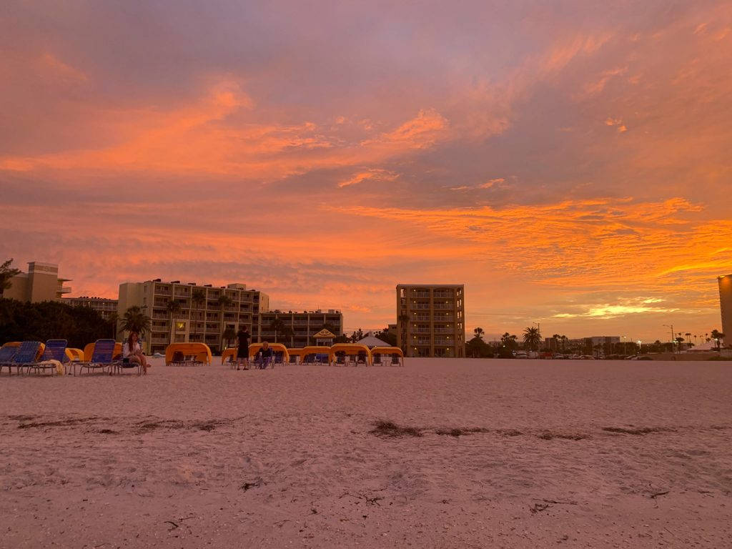 Jiji la Pwani la St. Petersburg, Florida Picha ya Ukuta