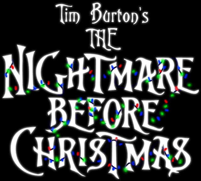 Jina la Nightmare Before Christmas Picha ya Ukuta