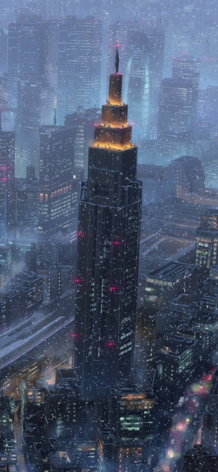 Jina Lako iPhone NTT Docomo Building Picha ya Ukuta