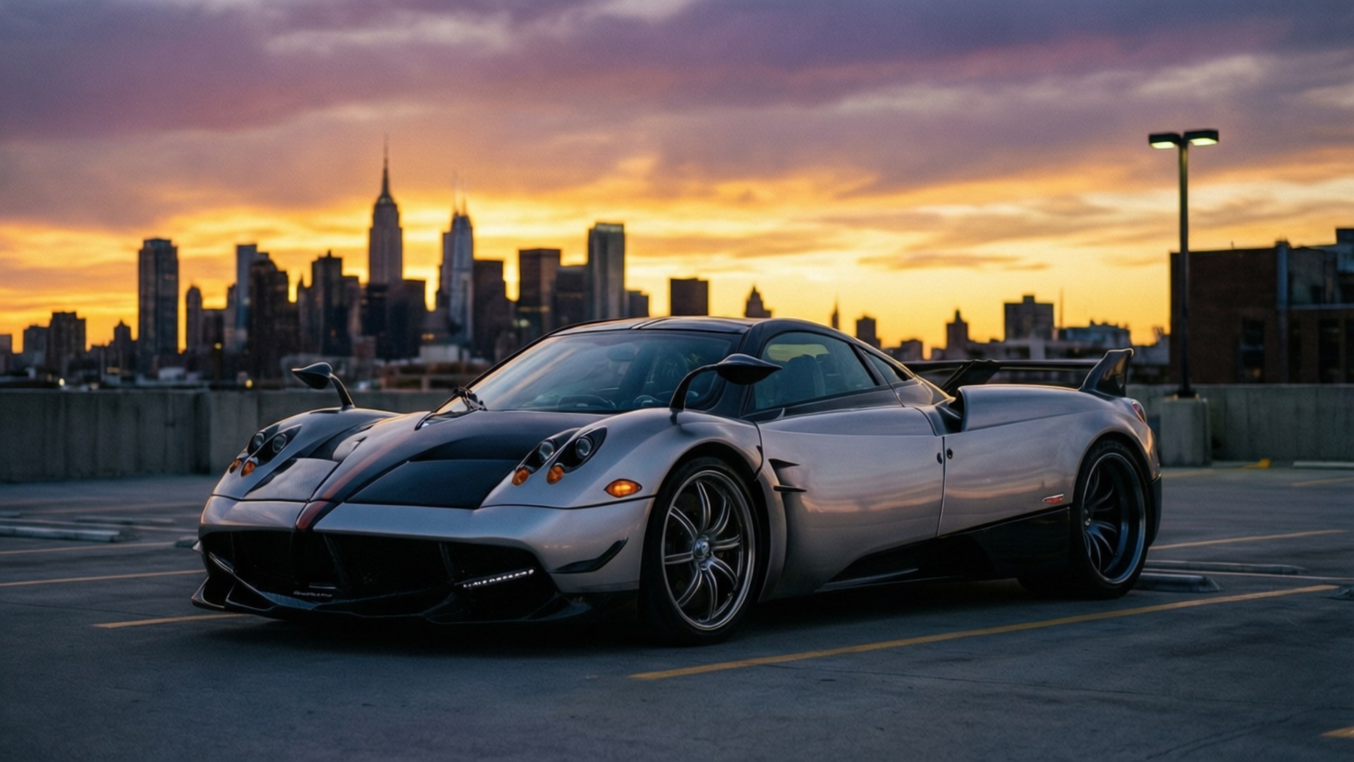 Jioni ya Huayra Picha ya Ukuta