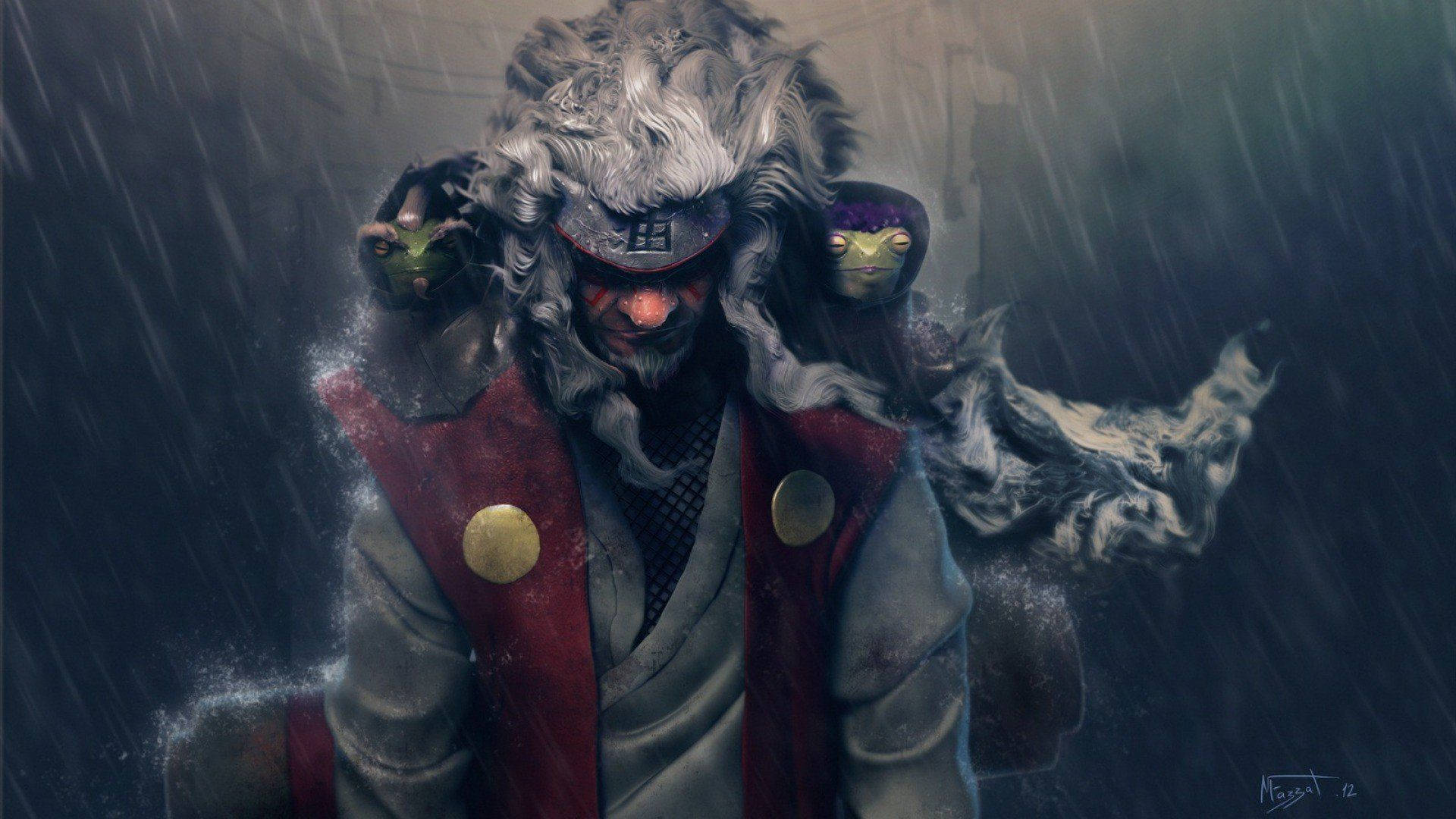 Jiraiya, Sannin Mashuhuri wa Konoha Picha ya Ukuta