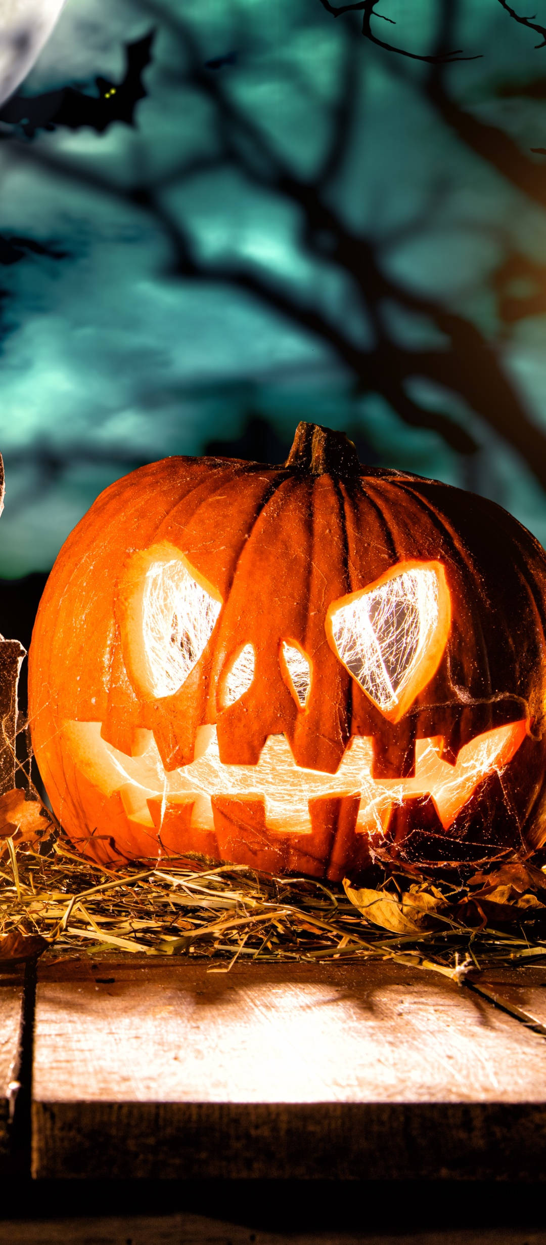 Jisikie roho ya kusisimua na #CuteHalloweenPhone hii! Picha ya Ukuta