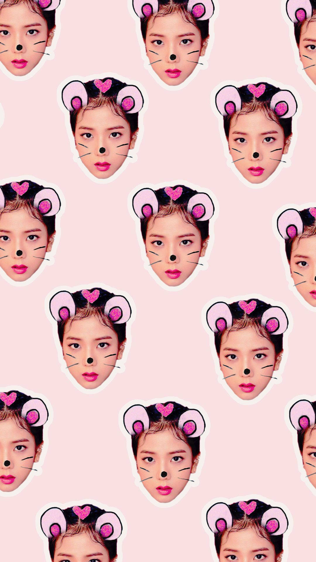 Jisoo wa Black Pink anashiriki mtindo wake wa muundo Picha ya Ukuta