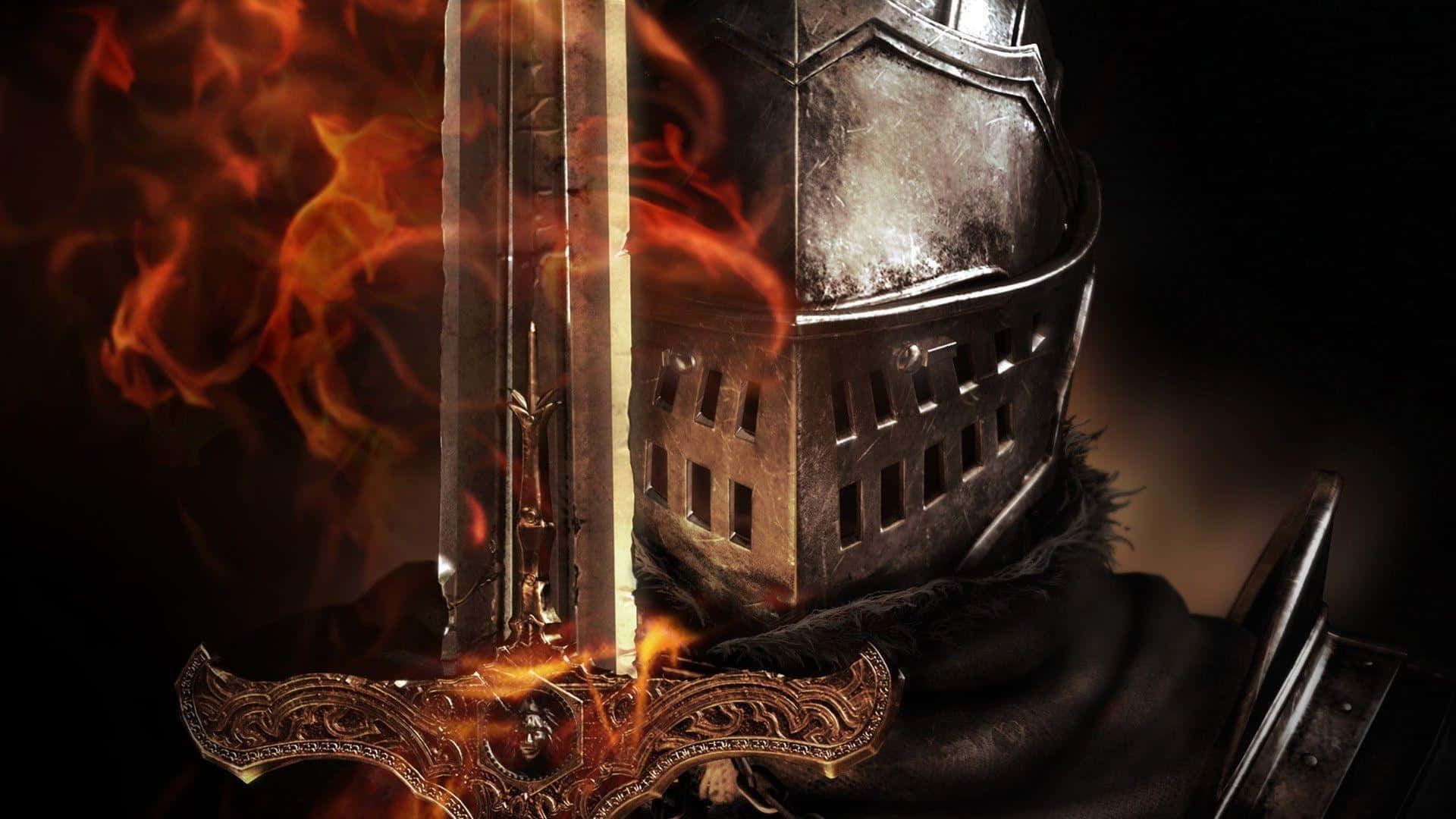 Jitayarishe kufa na uanze safari ngumu ya Dark Souls. Picha ya Ukuta