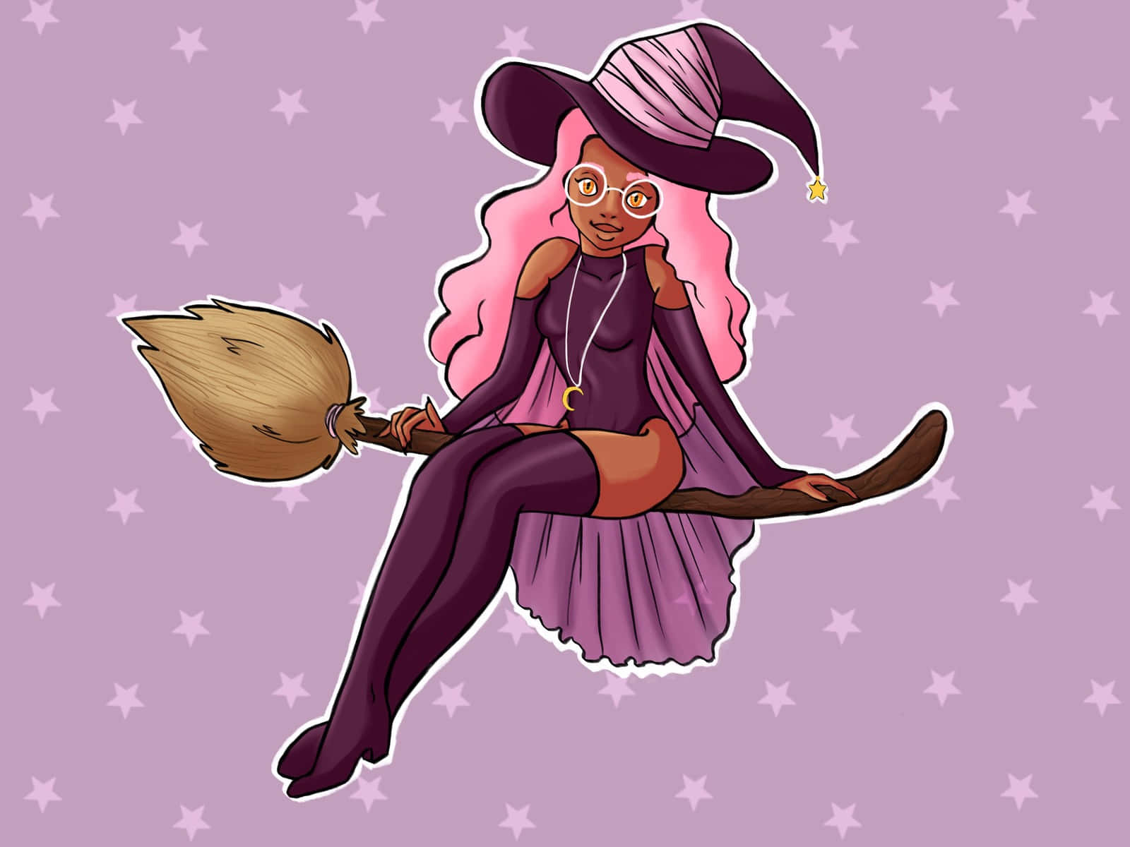 Jitumbukie katika ulimwengu wa utamu na weusi katika ulimwengu wa Pastel Goth Picha ya Ukuta