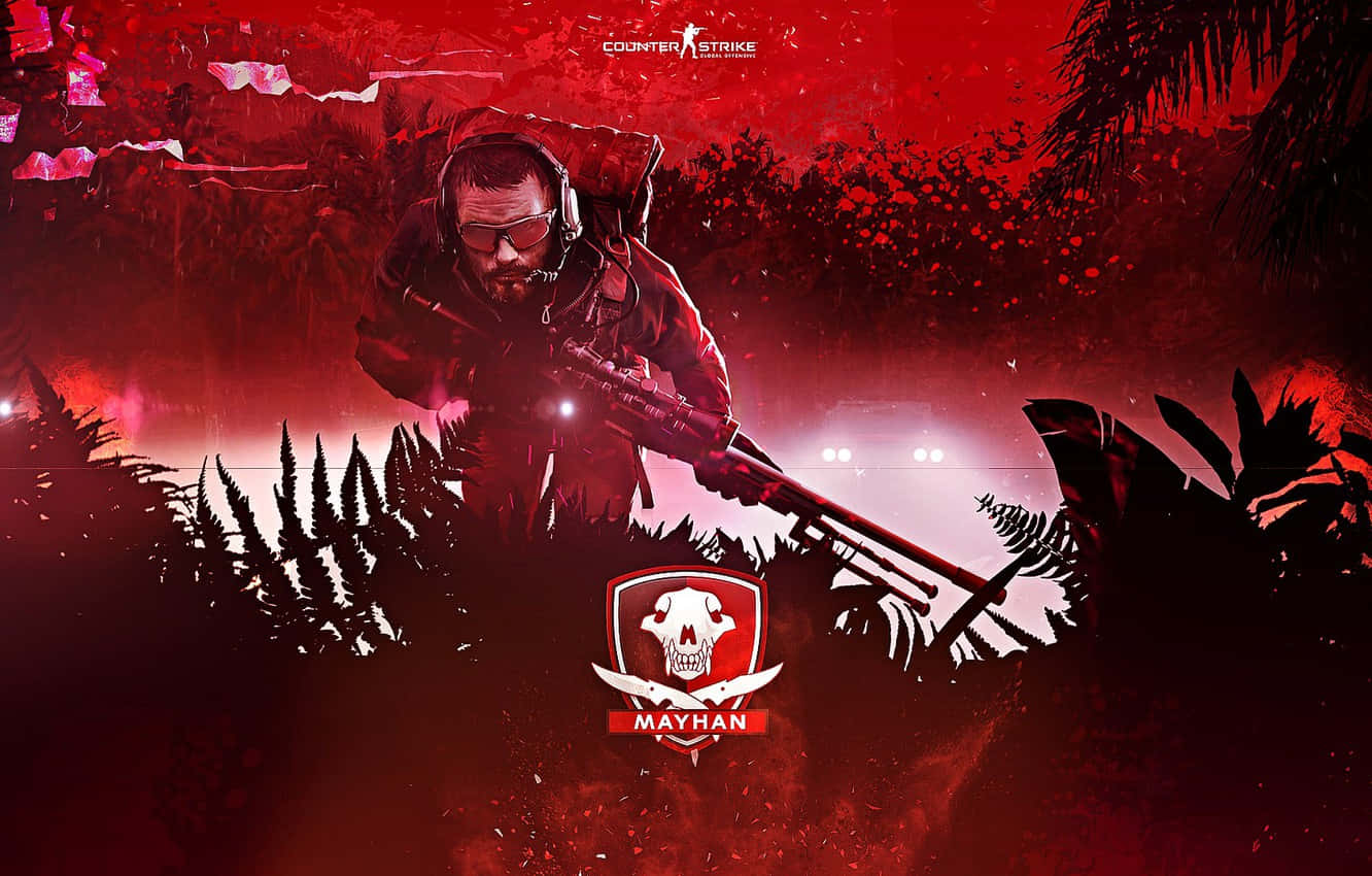 Jiunge na Msisimko wa Counter Strike Global Offensive Picha ya Ukuta