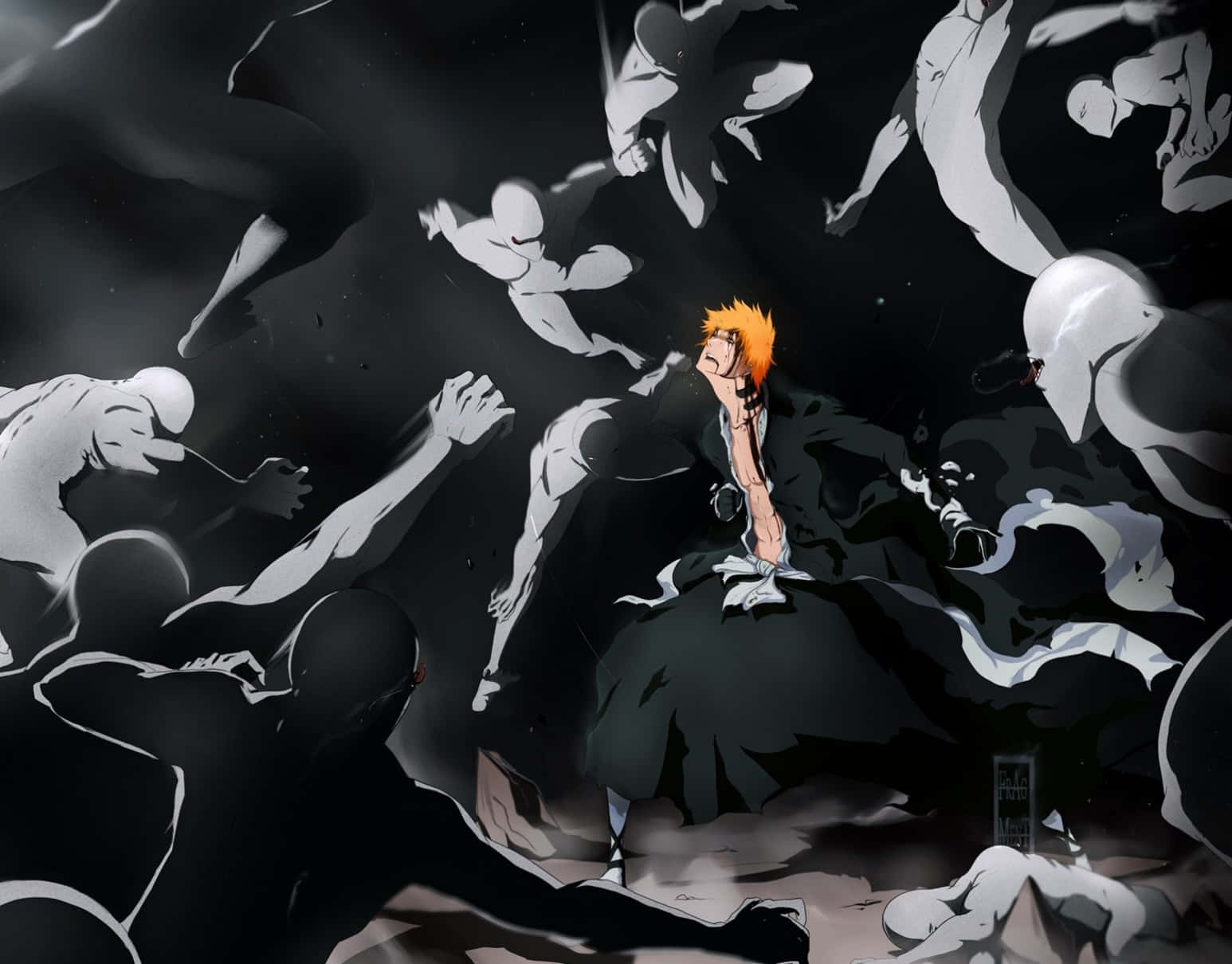 Jiunge na Vita vya Epic vya Anime Fight Picha ya Ukuta