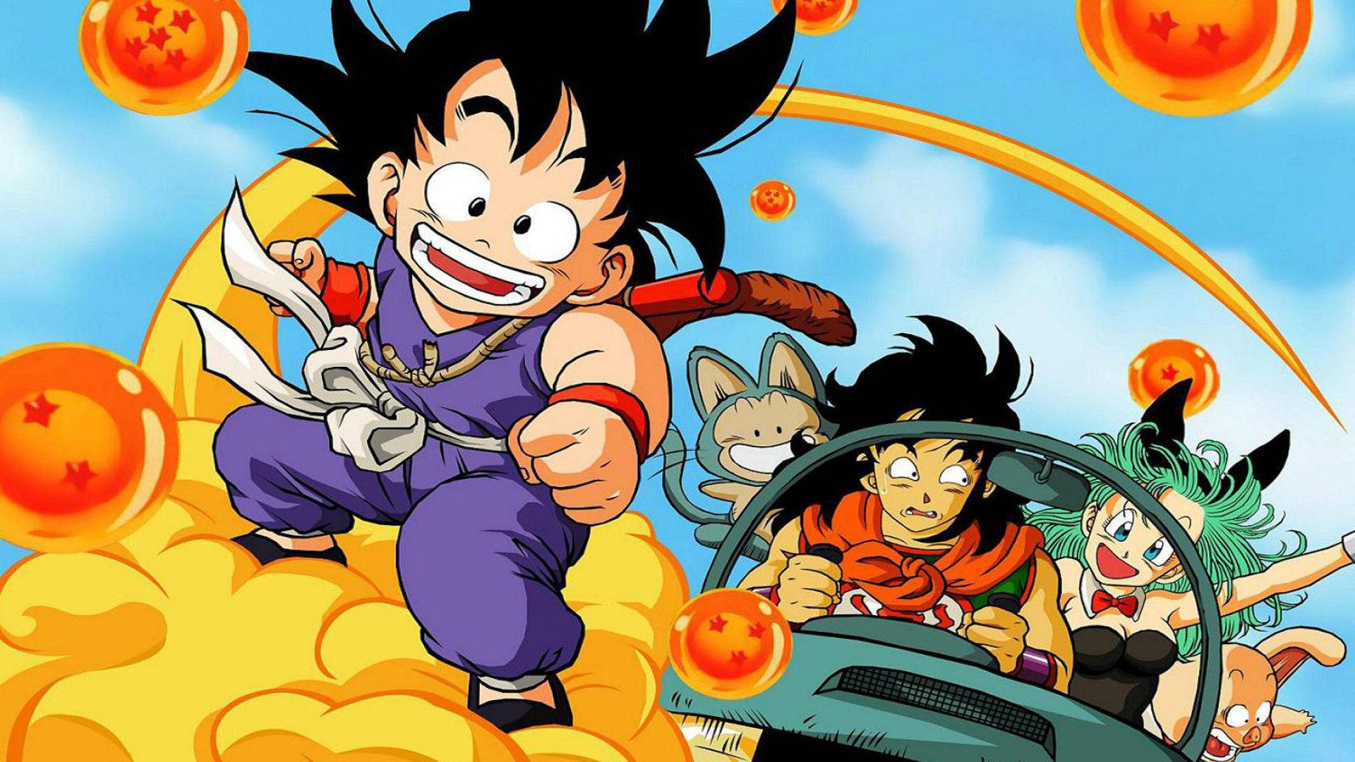 Jiunge nasi katika tukio la kihistoria la Dragon Ball! Picha ya Ukuta