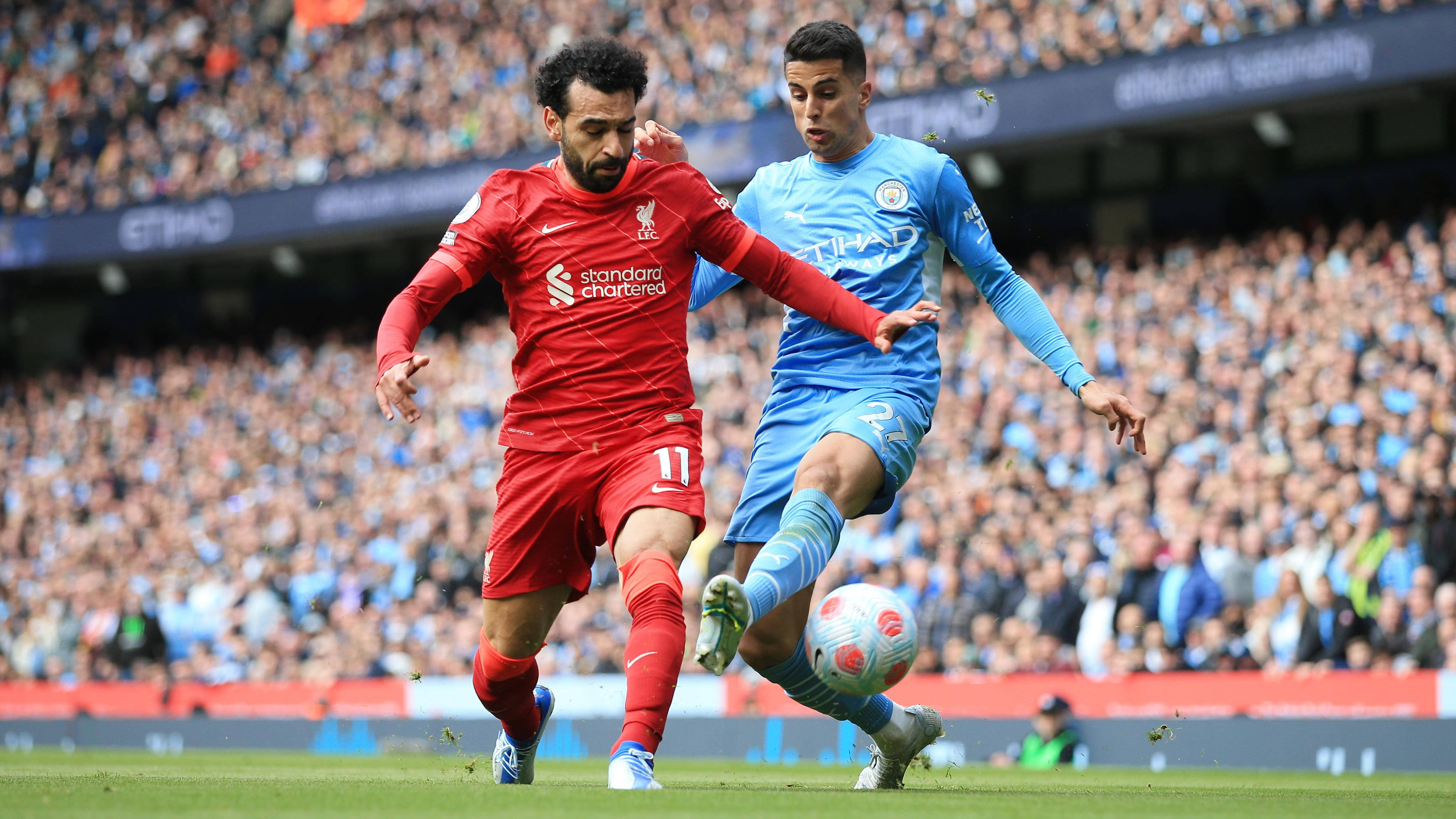 Joao Cancelo dhidi ya Mohamed Salah Picha ya Ukuta